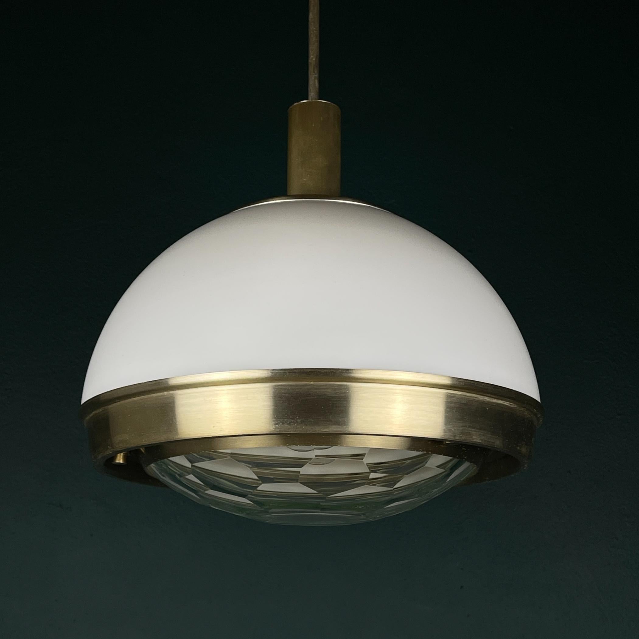 Pendant lamp by Pia Guidetti Crippa for Lumi, Italy 1960s In Good Condition For Sale In Miklavž Pri Taboru, SI