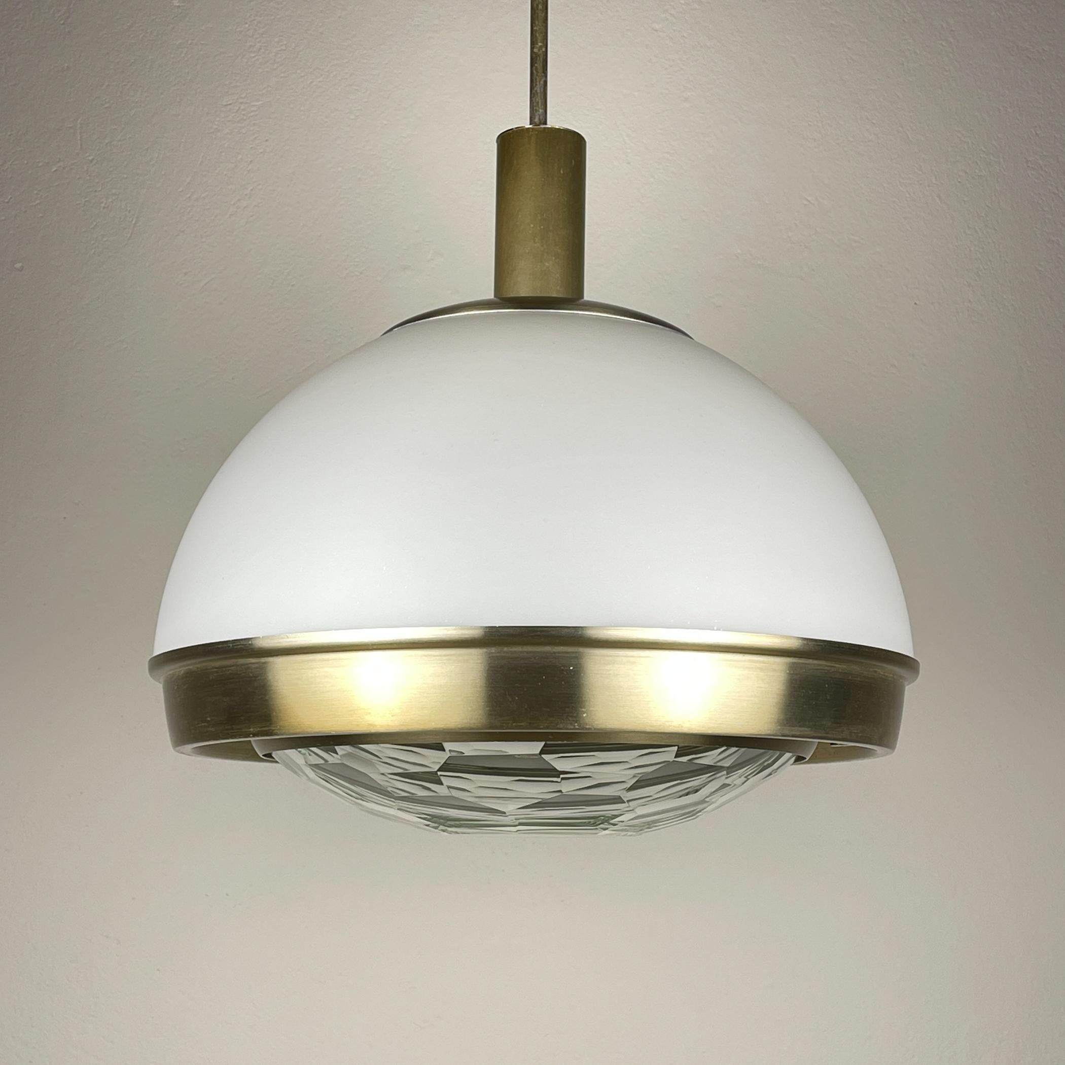 20th Century Pendant lamp by Pia Guidetti Crippa for Lumi, Italy 1960s For Sale