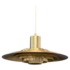 Lámpara colgante de Preben Fabricius & Jørgen Kastholm para Nordisk Solar Mid Century