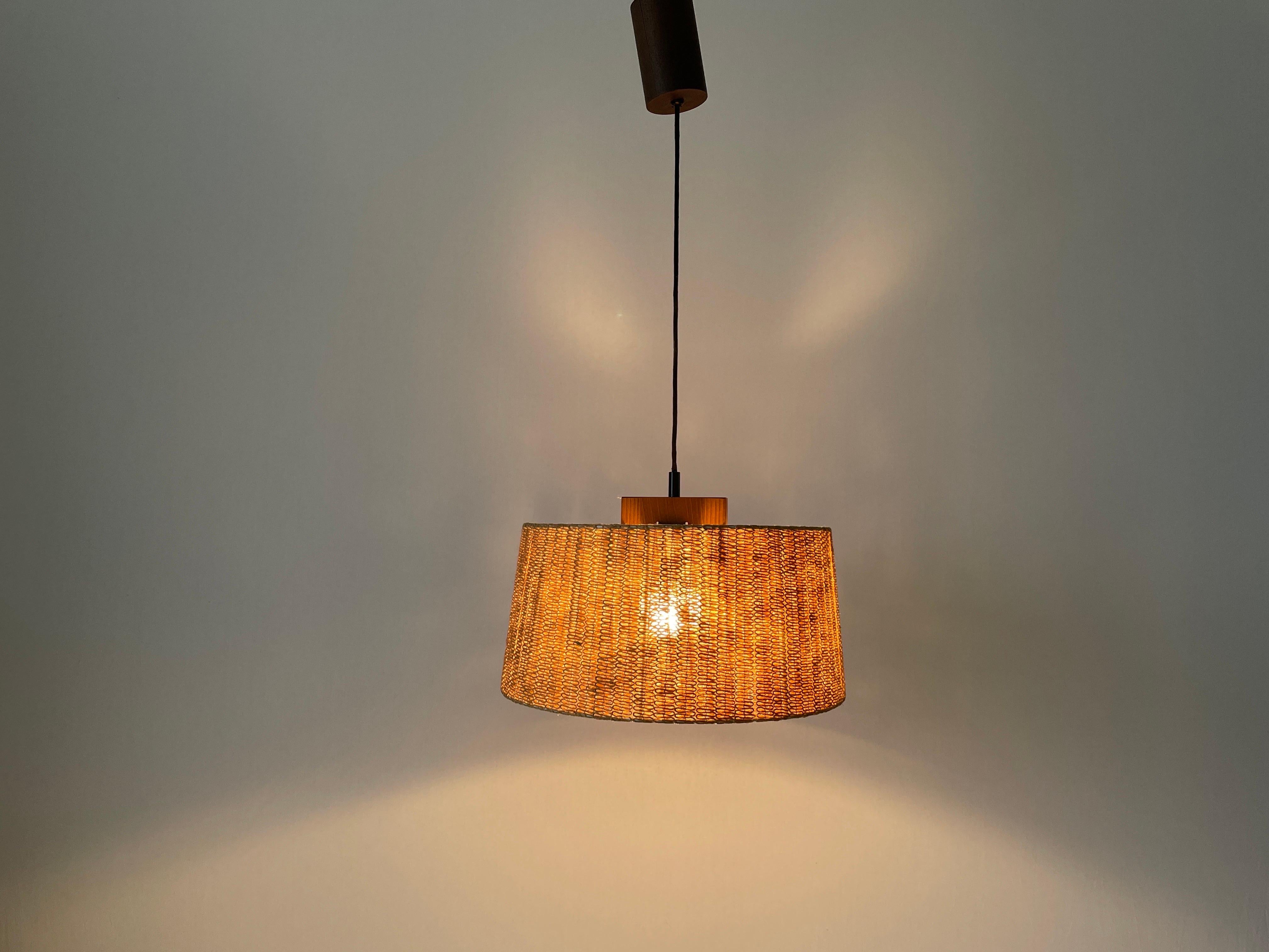 Lampada a sospensione di Temde, anni '60, Svizzera in vendita 6