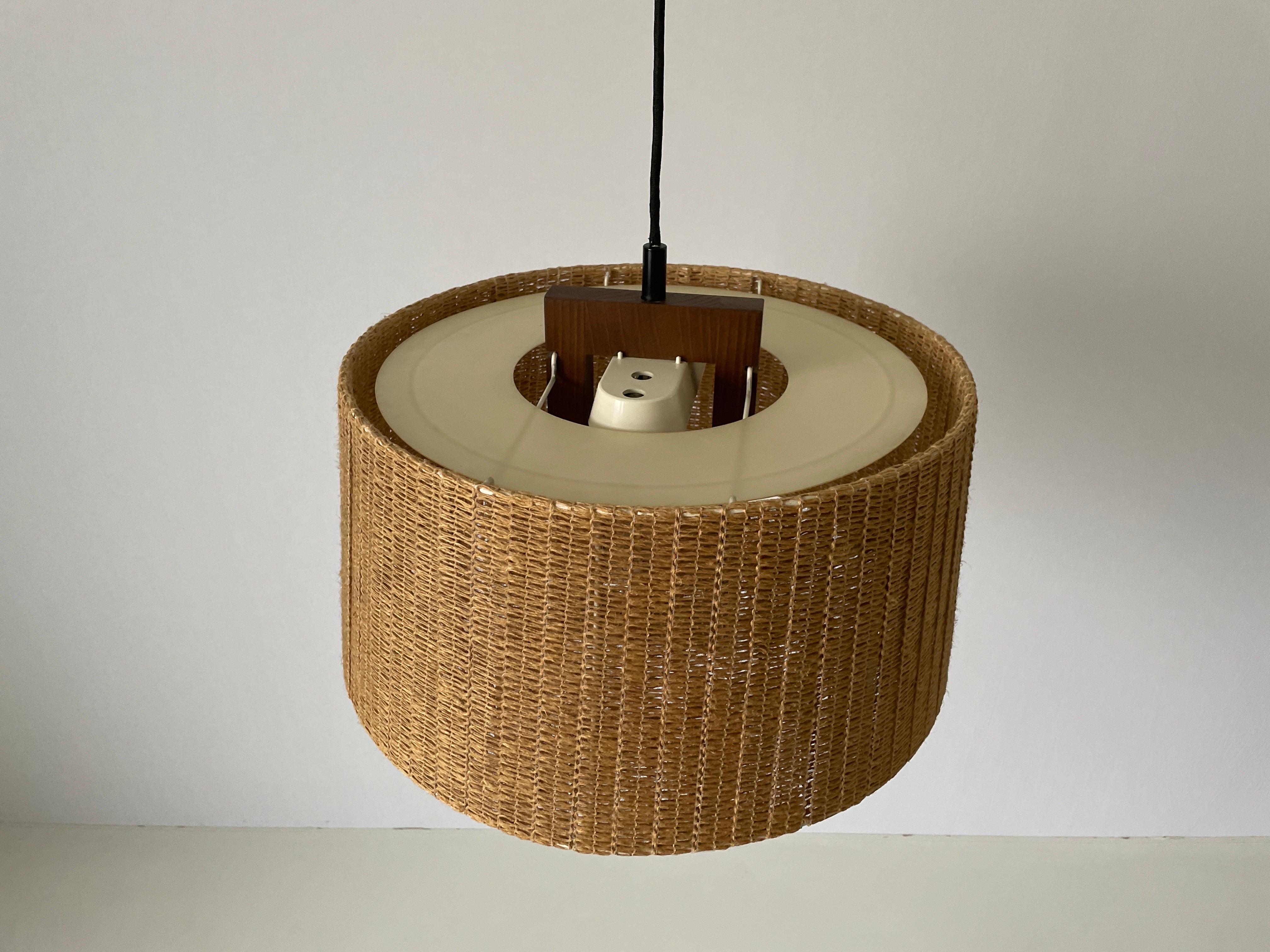 Mid-Century moderno Lampada a sospensione di Temde, anni '60, Svizzera in vendita