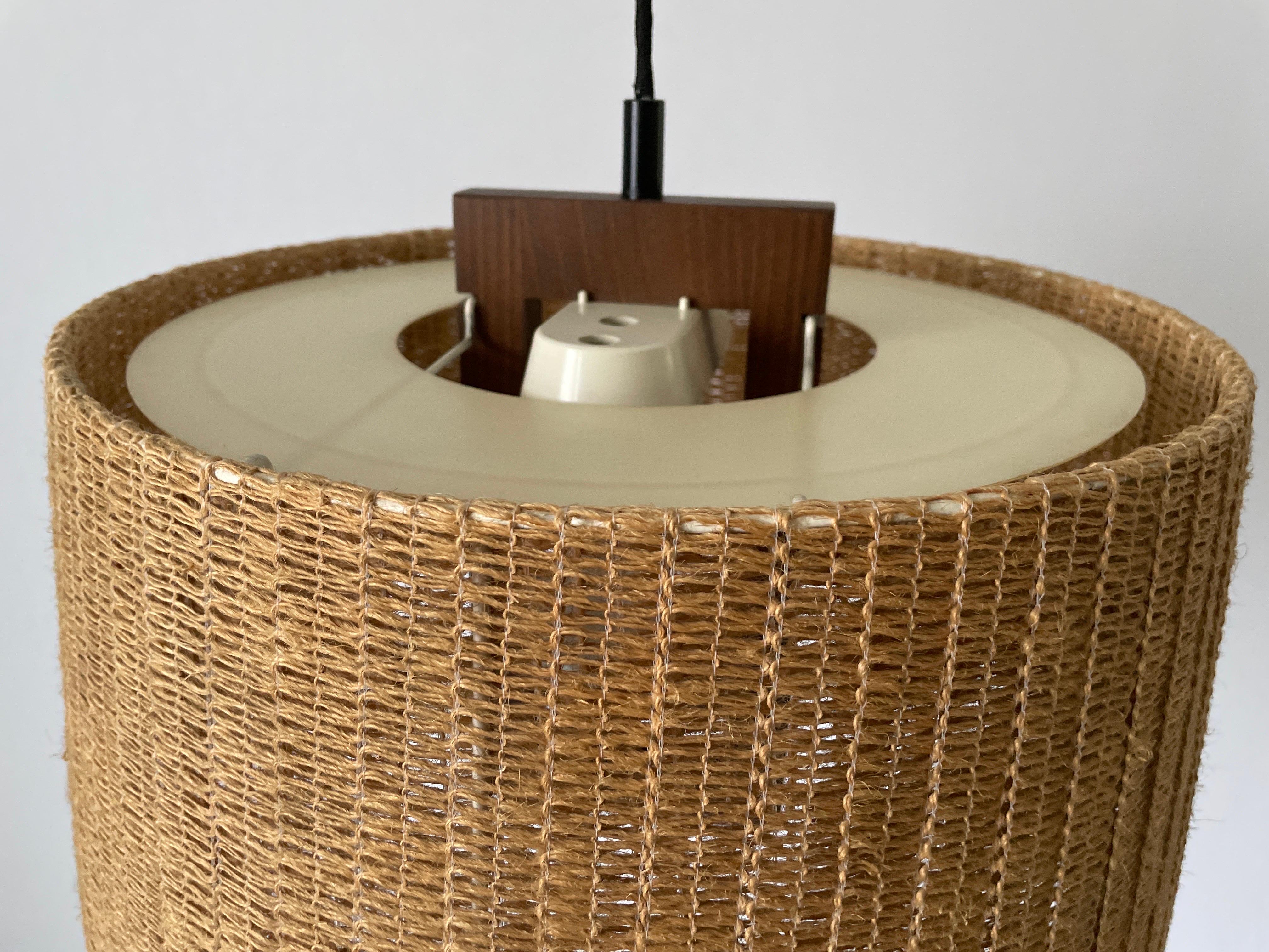 Lampada a sospensione di Temde, anni '60, Svizzera In condizioni ottime in vendita a Hagenbach, DE