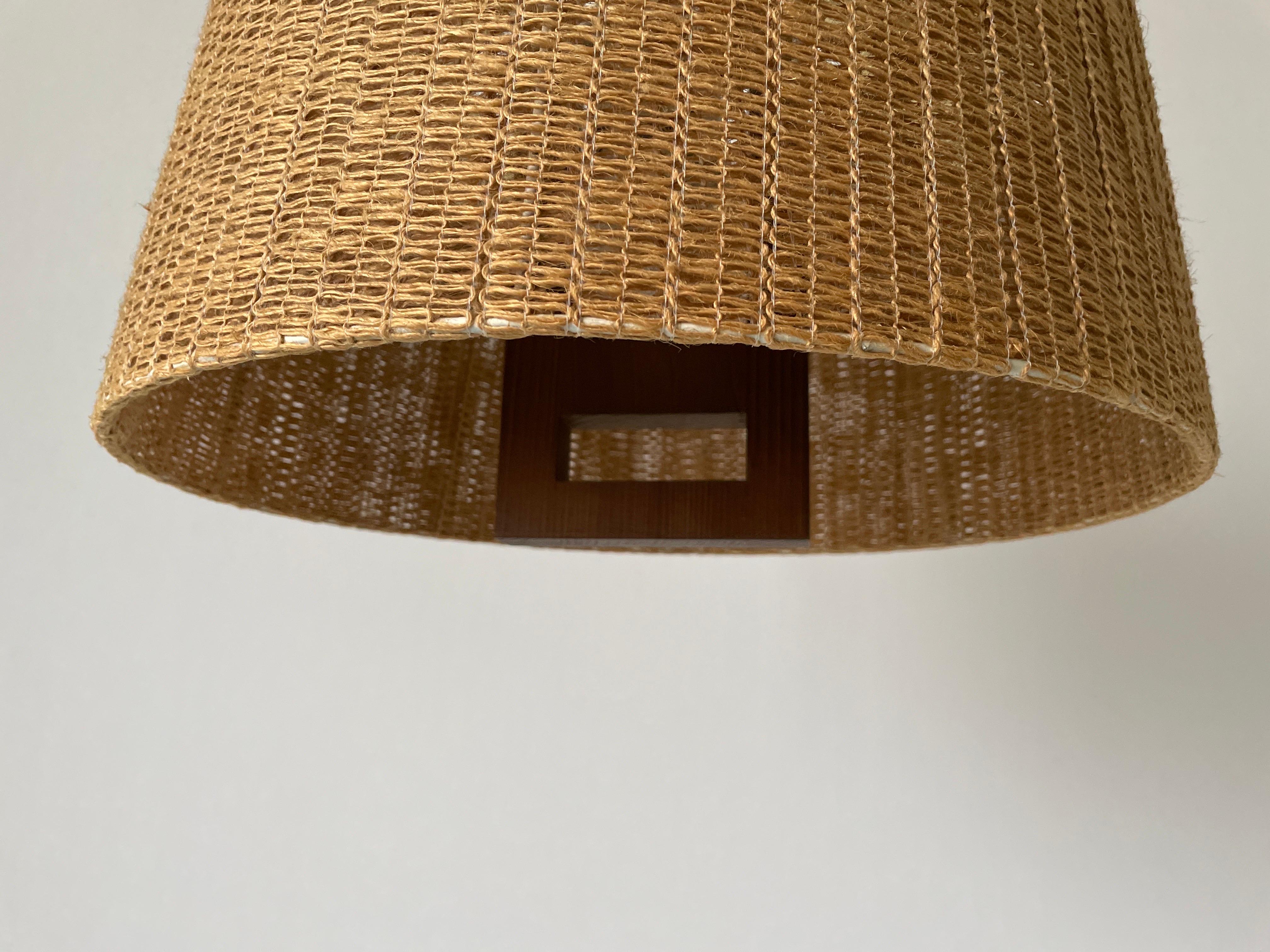 Metà XX secolo Lampada a sospensione di Temde, anni '60, Svizzera in vendita
