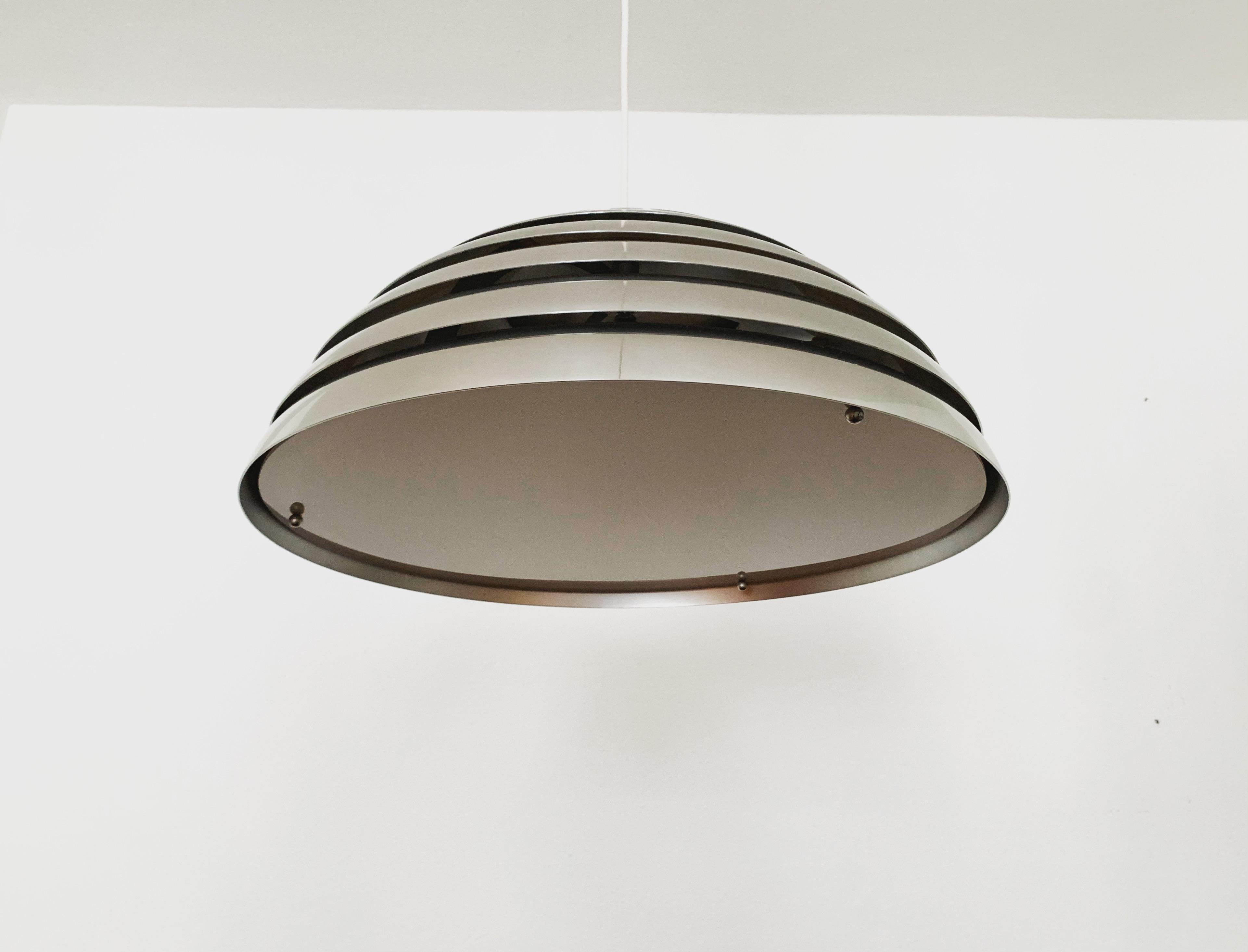 Metal Pendant lamp by Vereinigte Werkstätten Collection For Sale