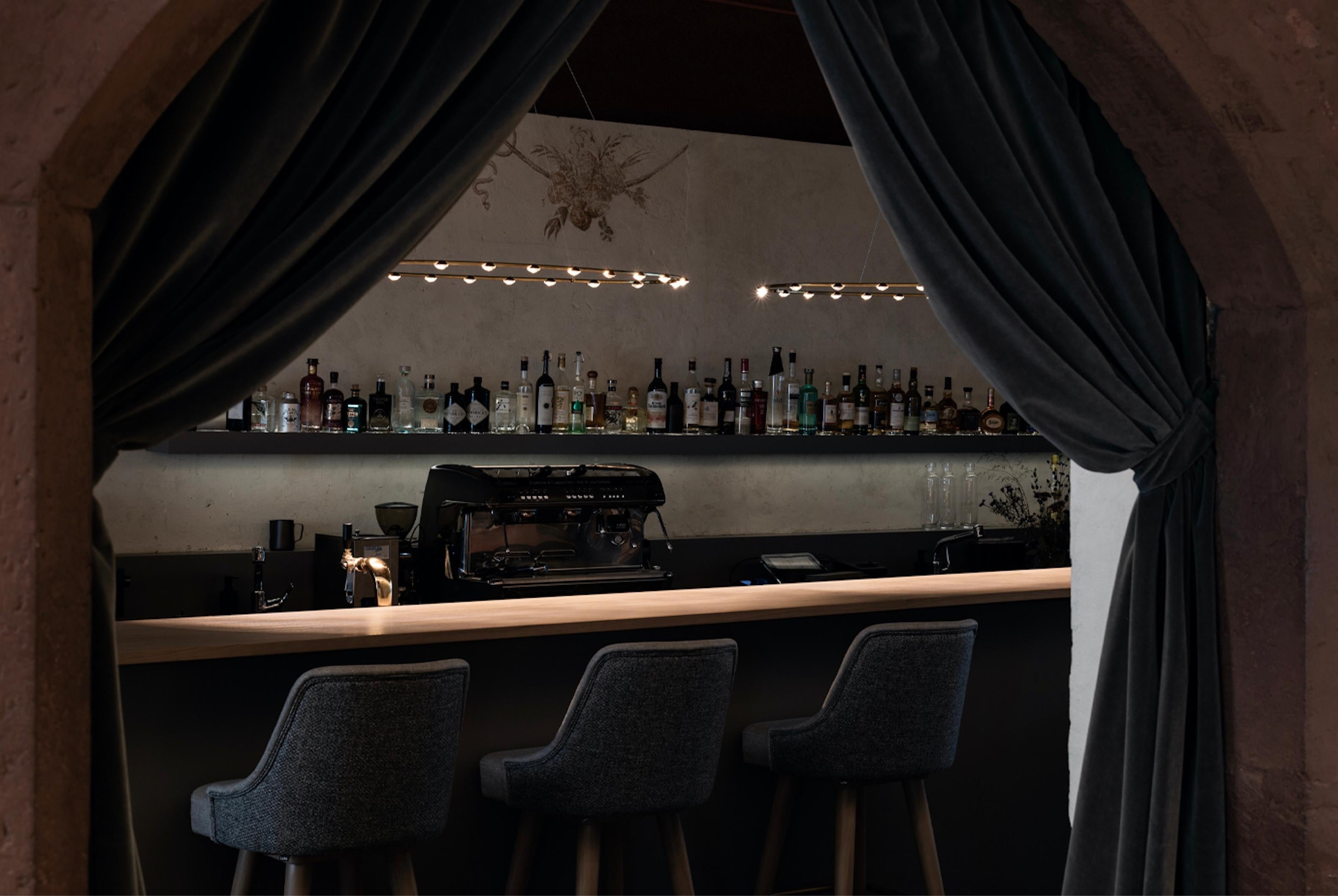 Lámpara colgante Catellani & Smith Petites Lentilles Latón en venta