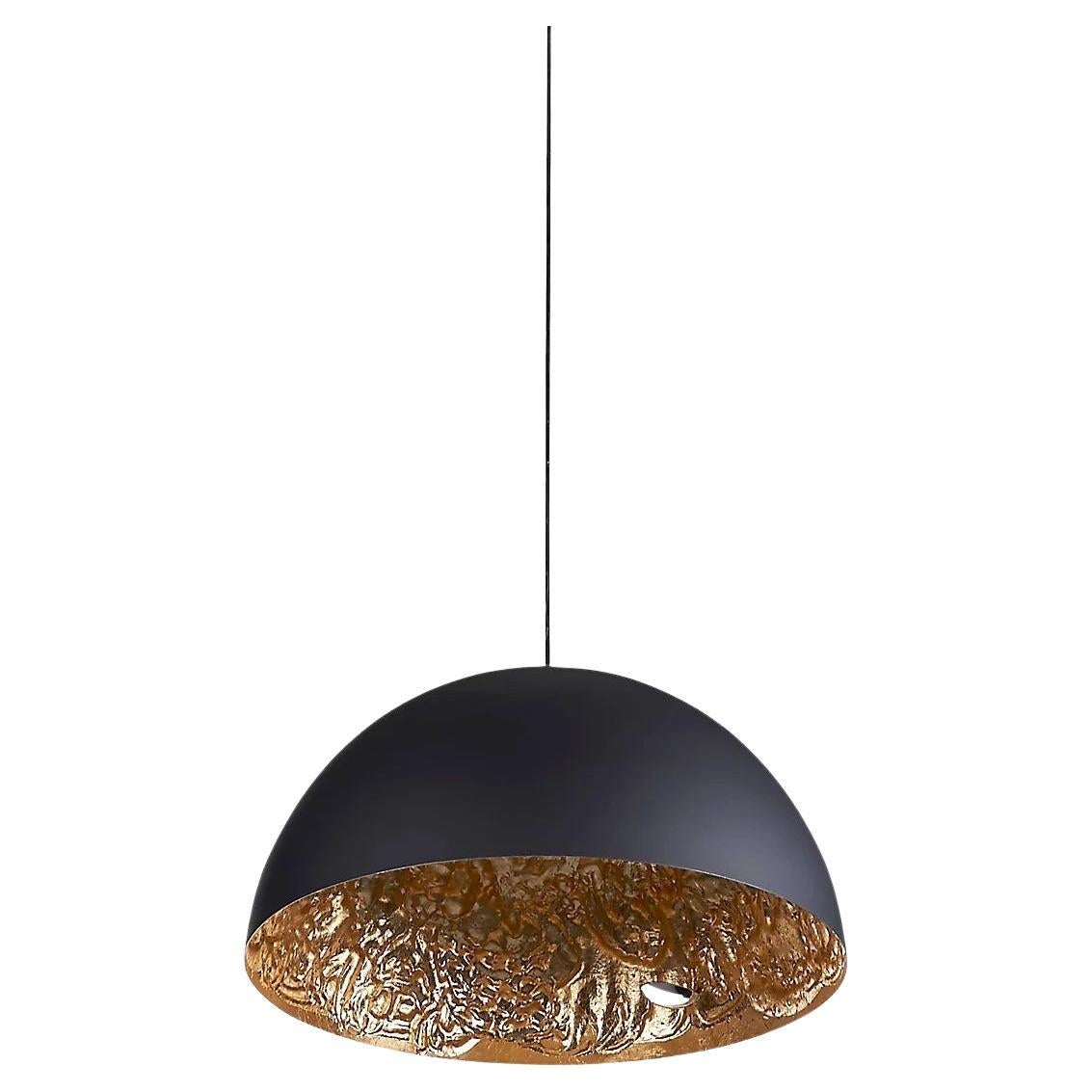 Lampada a sospensione Catellani
Smith Stchu-Moon 02 - Foglia d
oro Ø 60 cm - 23.62 pollici