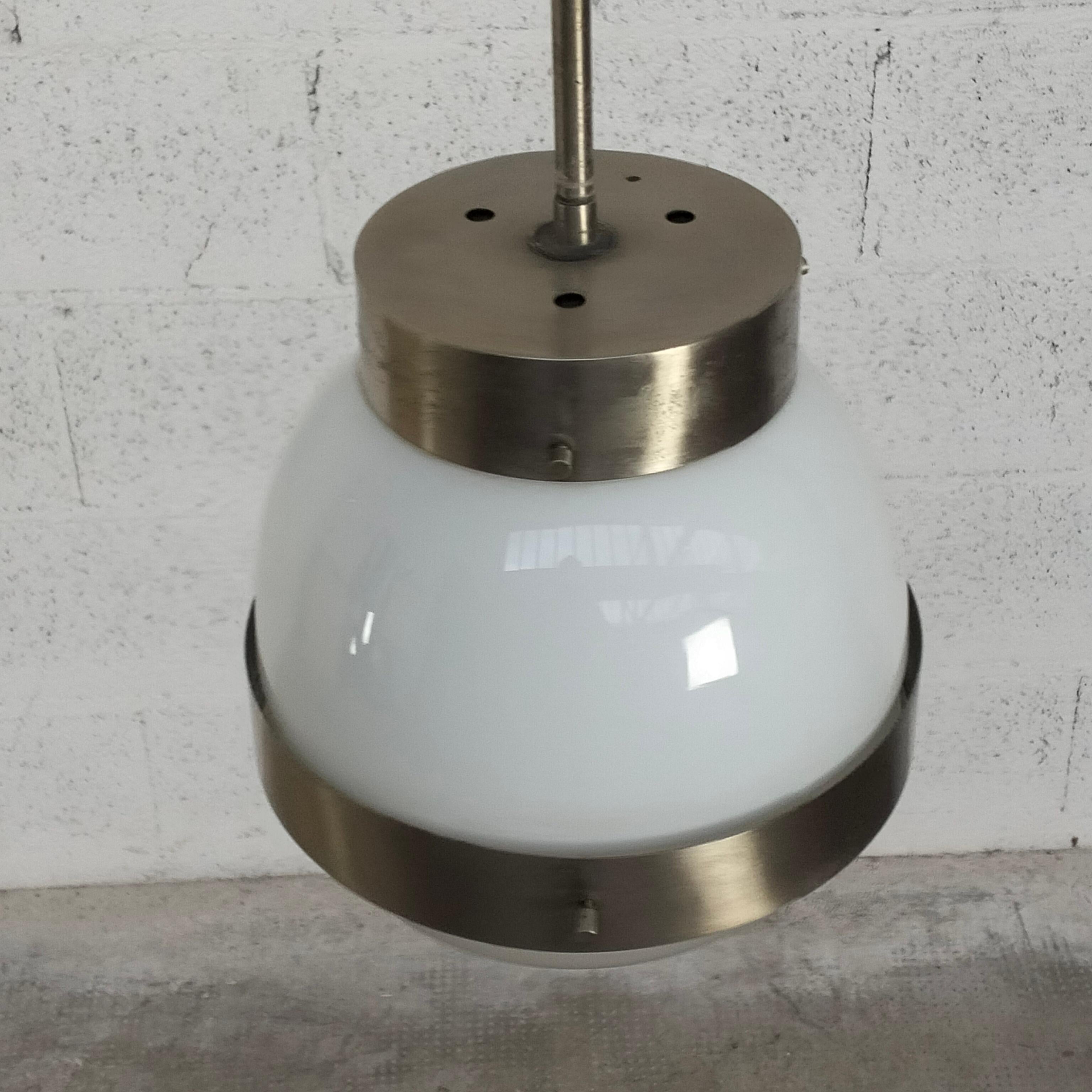 Mid-Century Modern Pendant Lamp “Delta” by Sergio Mazza for Artemide 60s, 70s For Sale