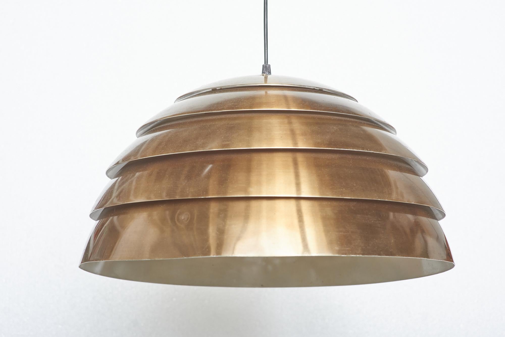 1960s beehive pendant lamp by Hans-Agne Jakobsson for Hans-Agne Jakobsson AB in Markeryd, Sweden (325/400 edition).