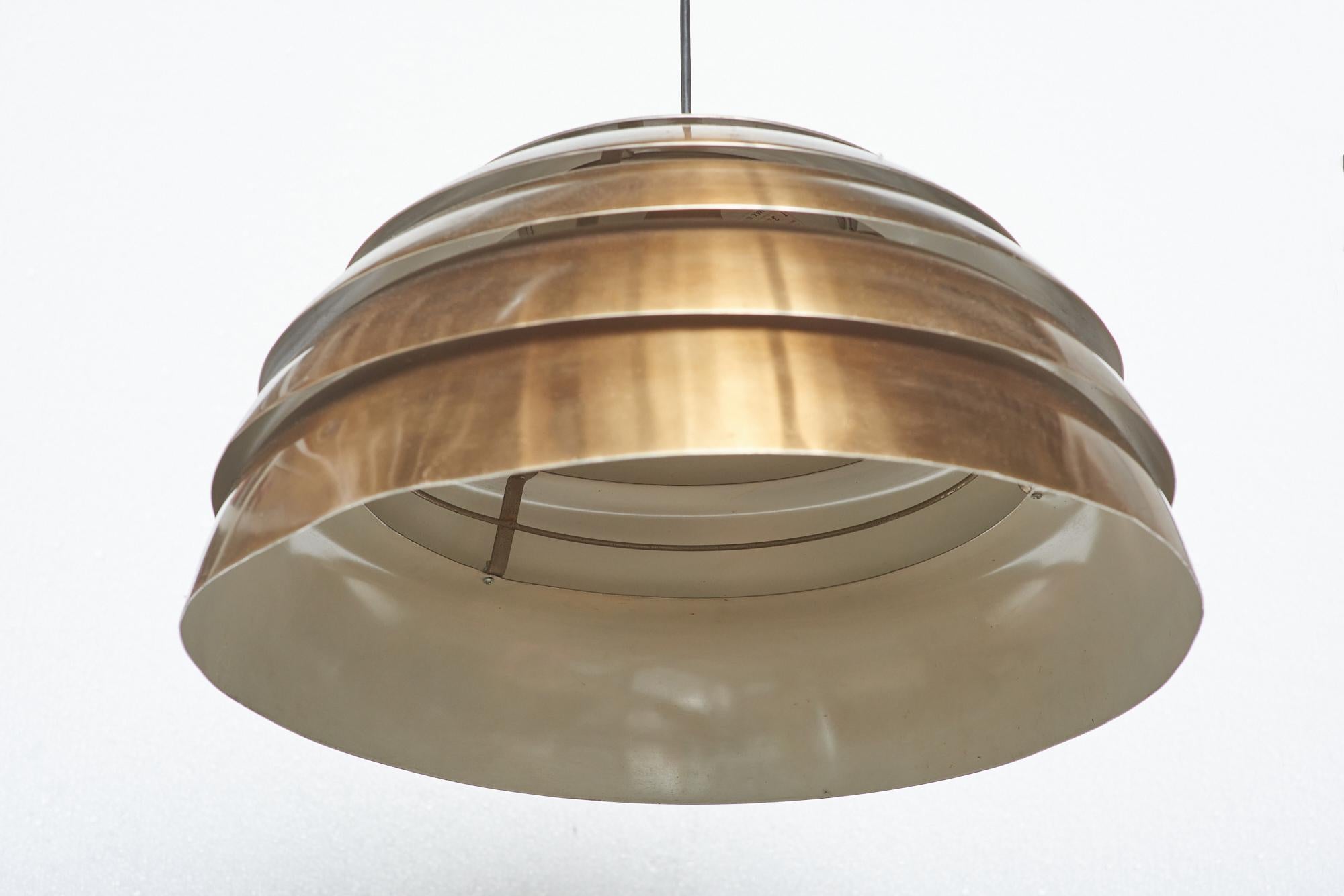Scandinavian Modern Pendant Lamp Designed by Hans-Agne Jakobsson, Sweden 1960s For Sale