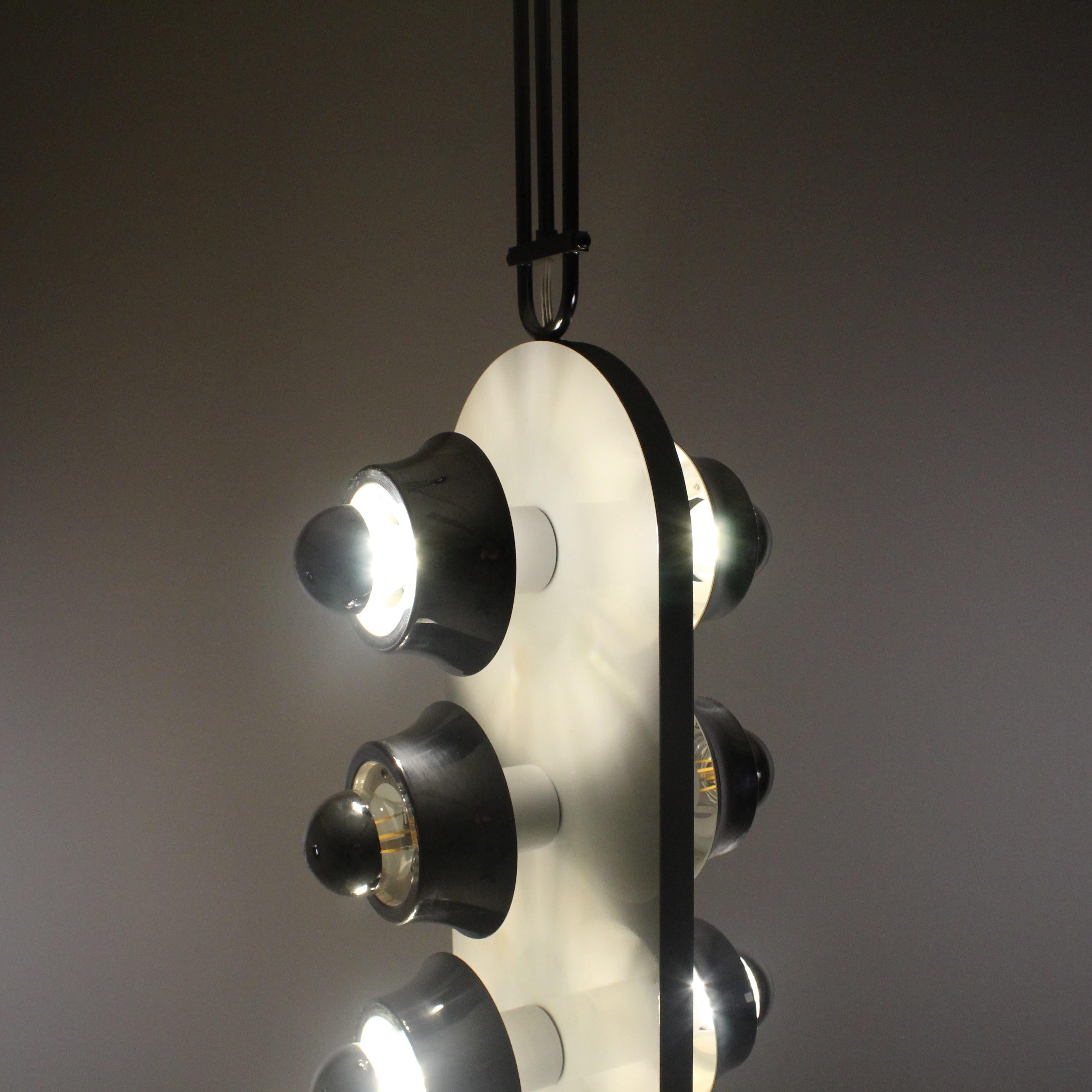 Mid-Century Modern Pendant lamp, Esperia production, 1970s For Sale