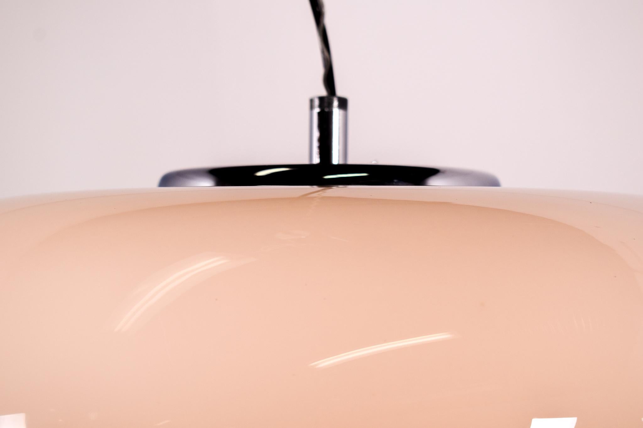 Pendant Lamp from Harvey Guzzini for Meblo In Good Condition In Lisboa, Lisboa