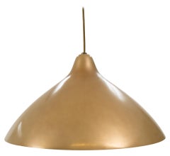 Pendant Lamp Gold Color Lisa Johansson Pape, 1950s