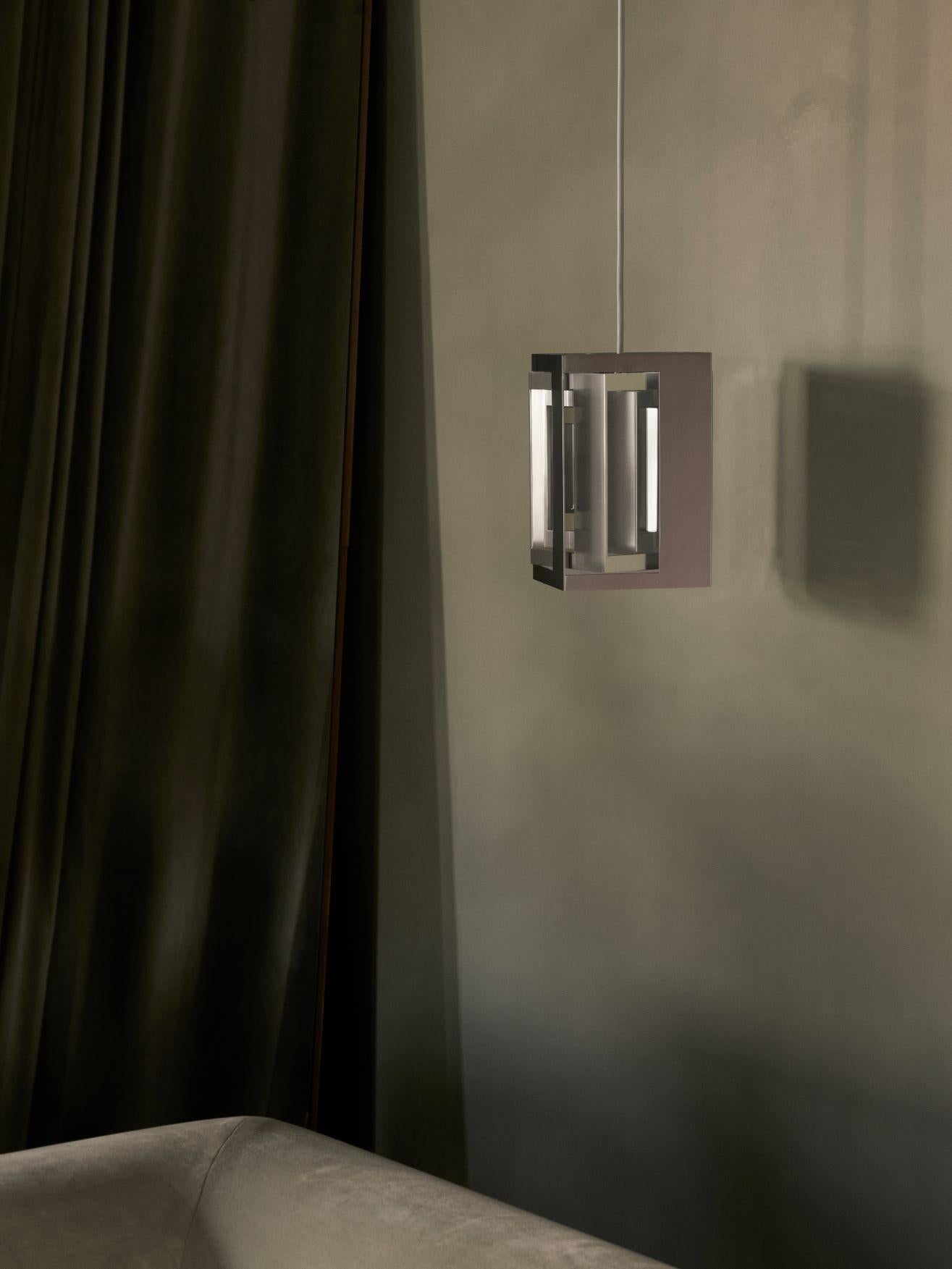 Pendelleuchte „Kassablanka 190“ von Simon P Henningsen für Lyfa (Aluminium) im Angebot