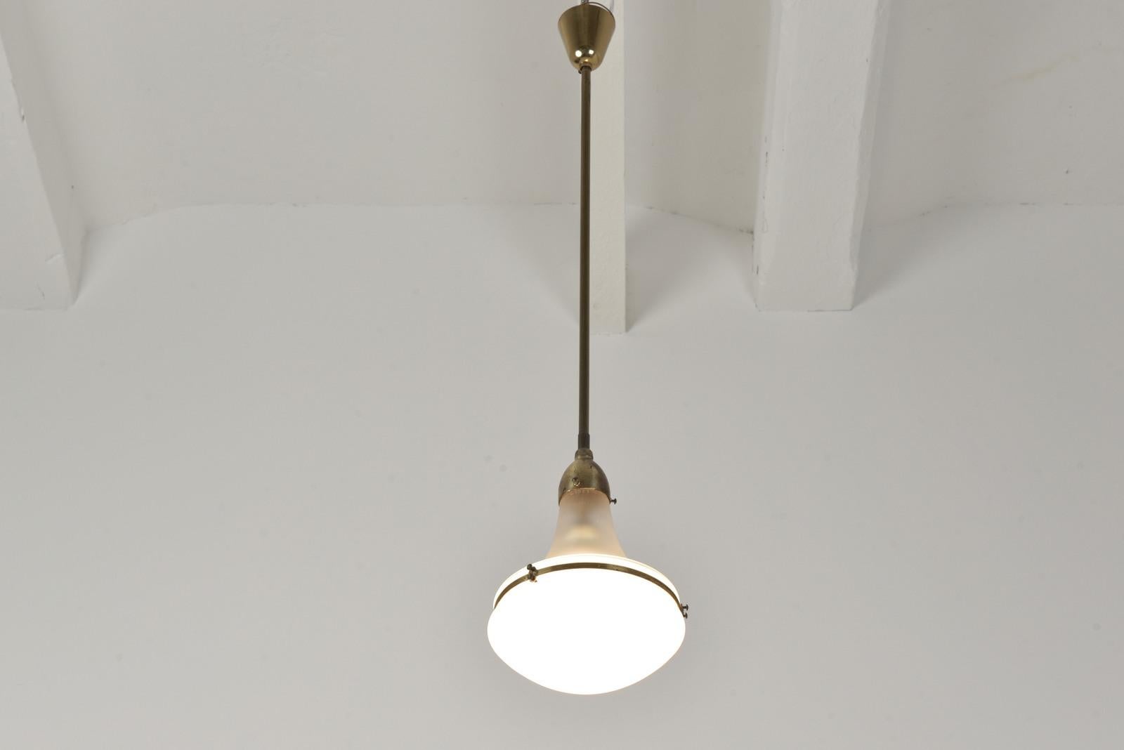 Pendant Lamp Luzette by Siemens Schuckert, Germany - 1900 In Good Condition For Sale In Berlin, DE