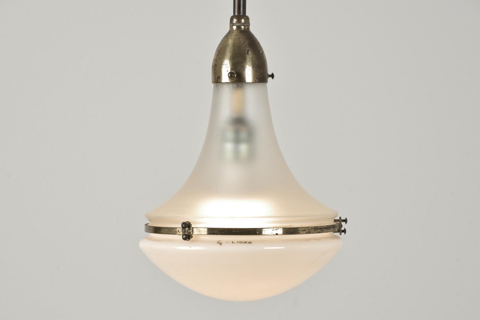 Pendant Lamp Luzette by Siemens Schuckert, Germany - 1900 For Sale 3