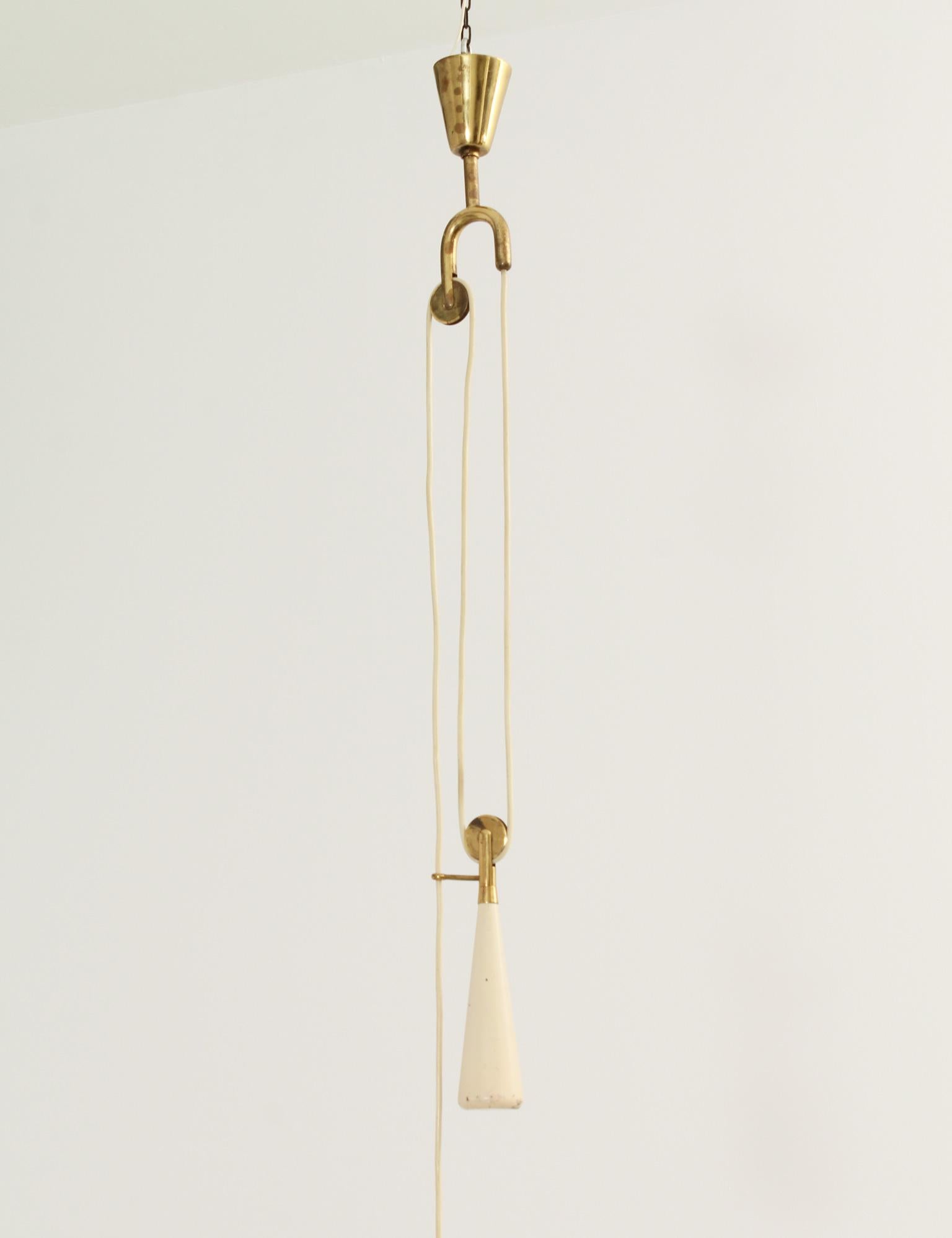 Pendant Lamp Model 12126 by Angelo Lelii for Arredoluce 2