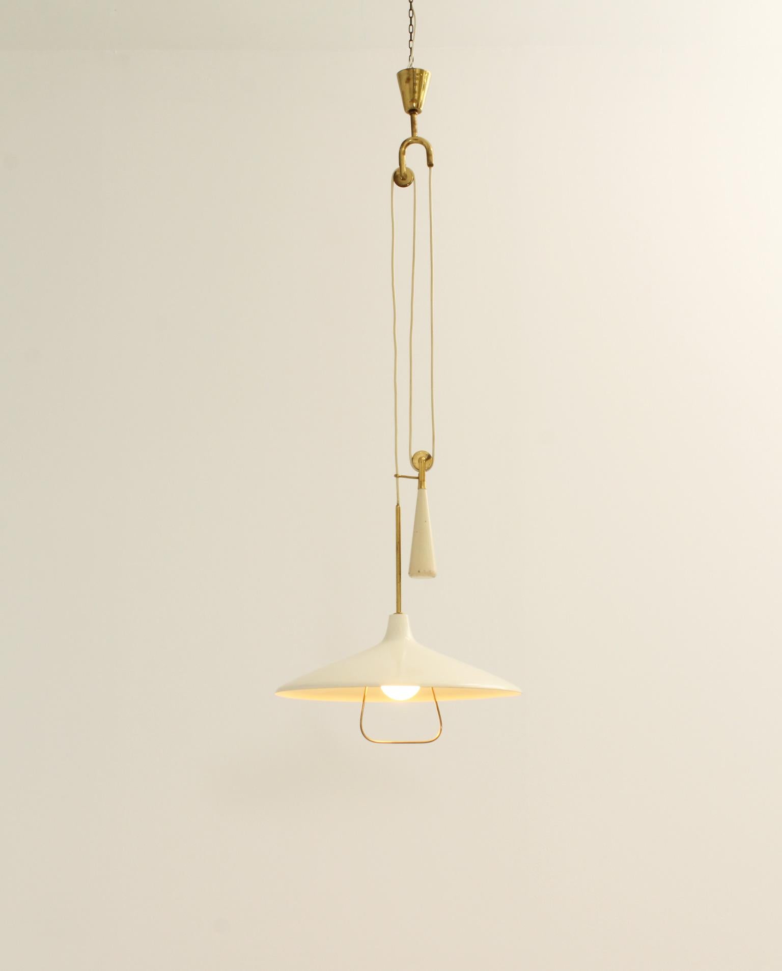 Pendant Lamp Model 12126 by Angelo Lelii for Arredoluce 5