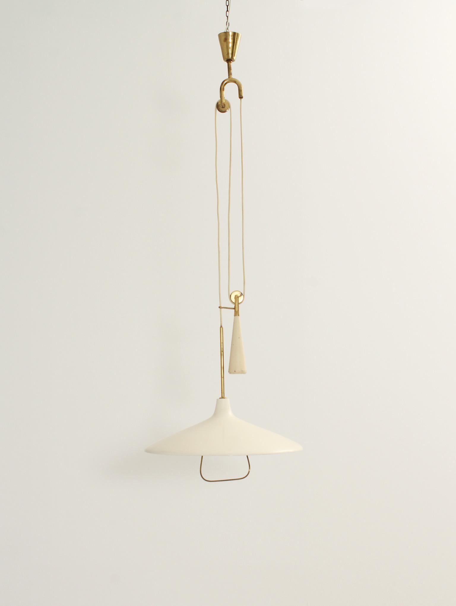Pendant Lamp Model 12126 by Angelo Lelii for Arredoluce 1