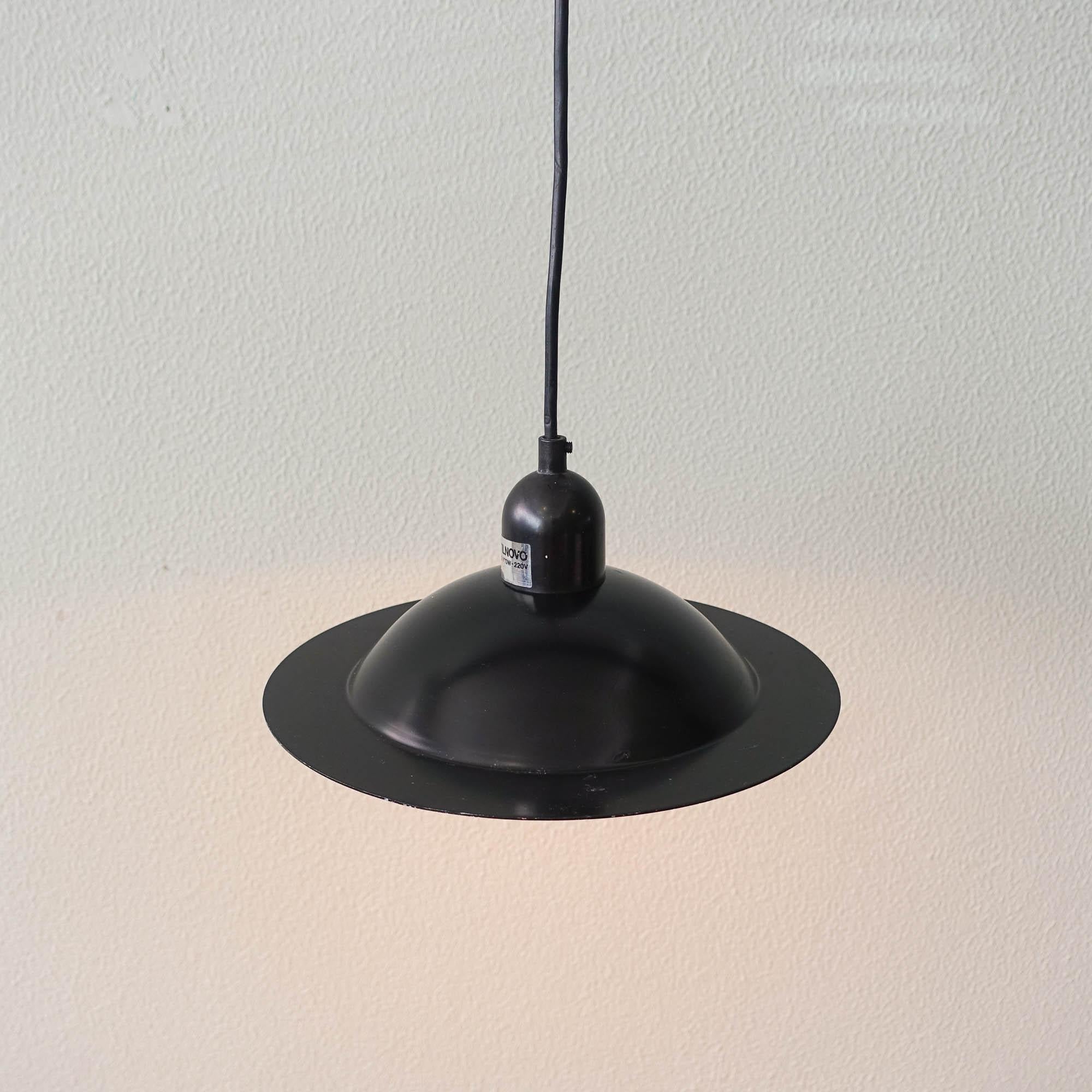 Metal Pendant Lamp, model Lampiatta, by De Pas, D’Urbino, & Lomazzi for Stilnovo, 1971 For Sale