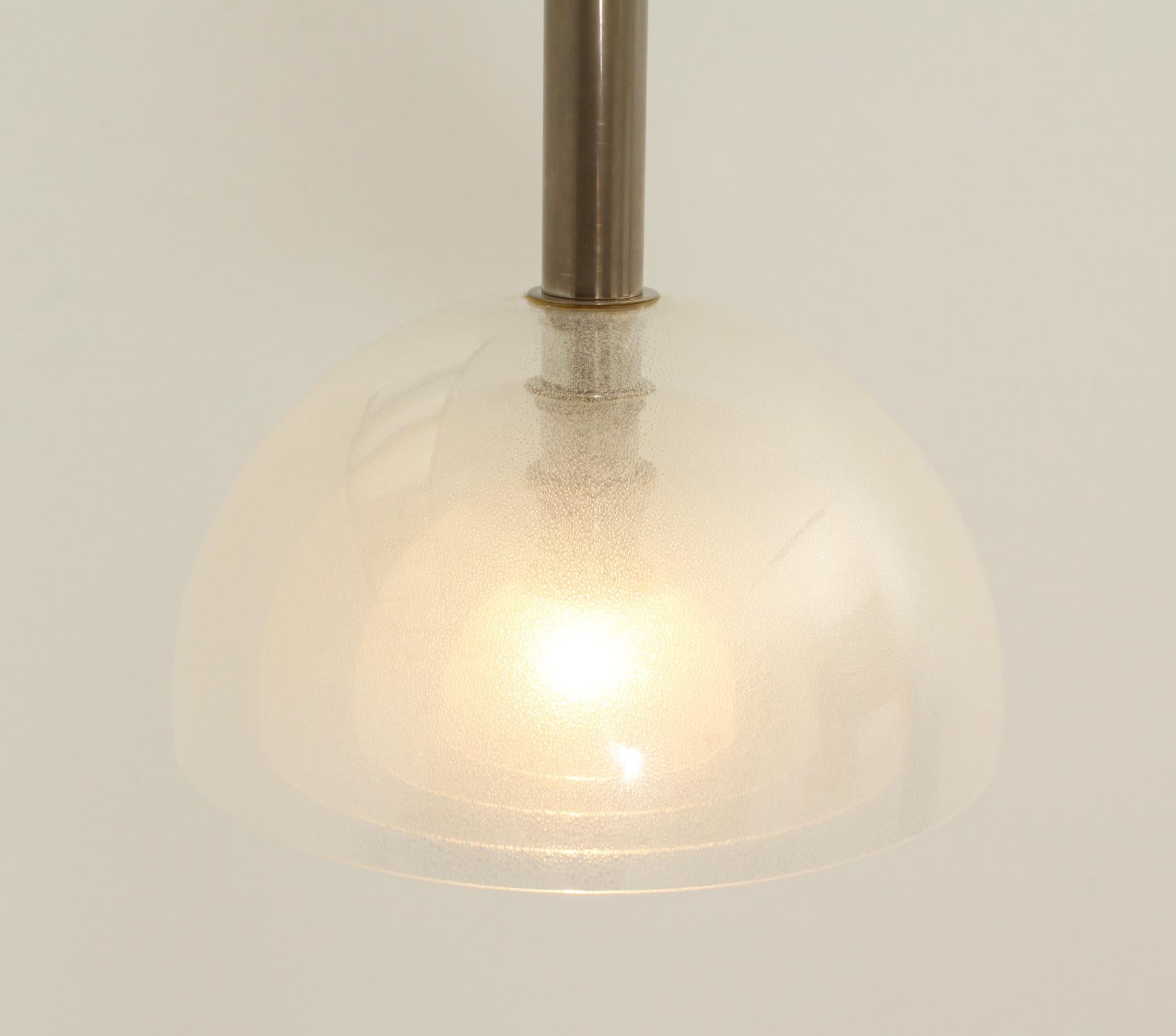 Pendant Lamp Model LS 173 by Carlo Nason for Mazzega, Italy, 1967 4
