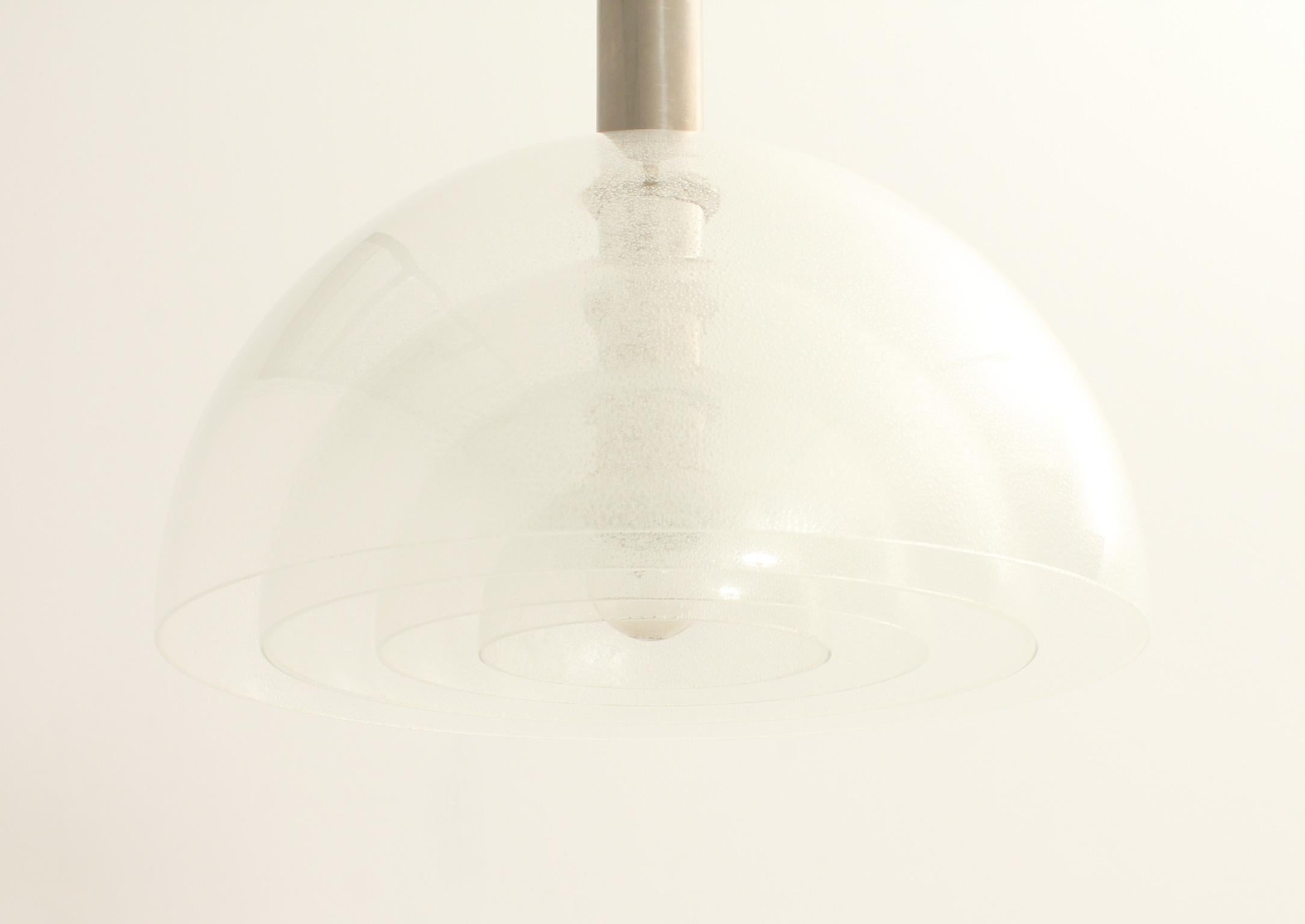 Pendant Lamp Model LS 173 by Carlo Nason for Mazzega, Italy, 1967 In Good Condition In Barcelona, ES