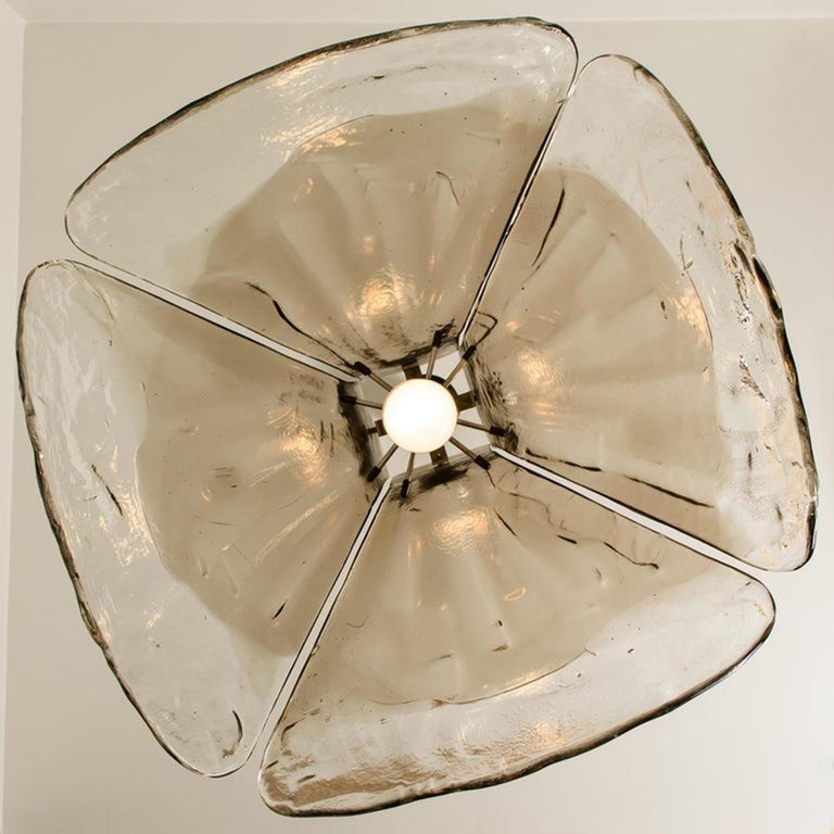 Pendant Lamp Model LS185 by Carlo Nason for Mazzega For Sale 3