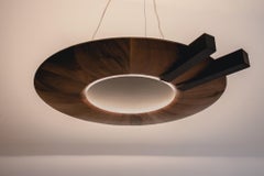Pendant Lamp Oko Walnut and Oak Wood Handcrafted