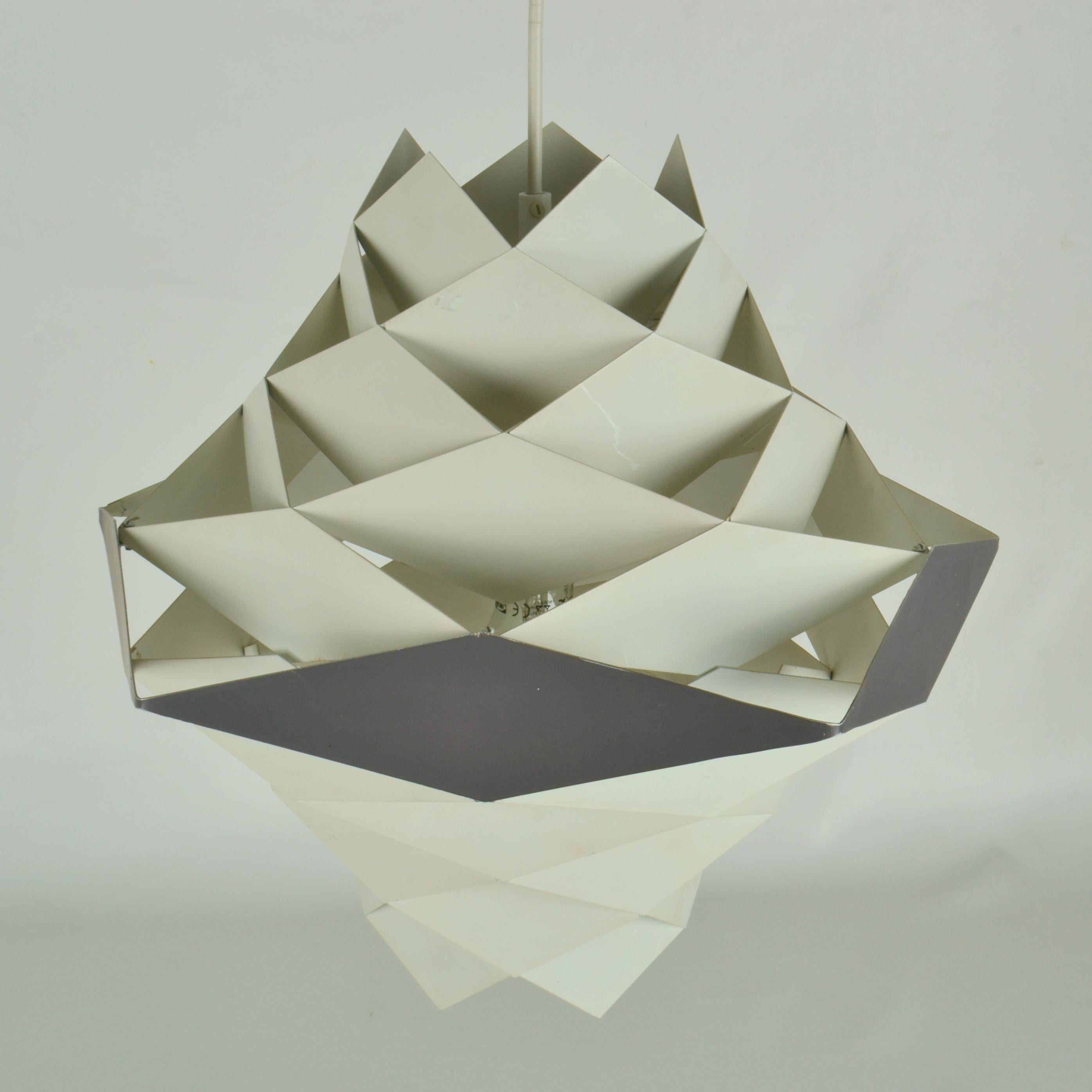 Scandinavian Modern Pendant Lamp 'Symfoni' by Preben Dahl, Denmark, 1960s For Sale