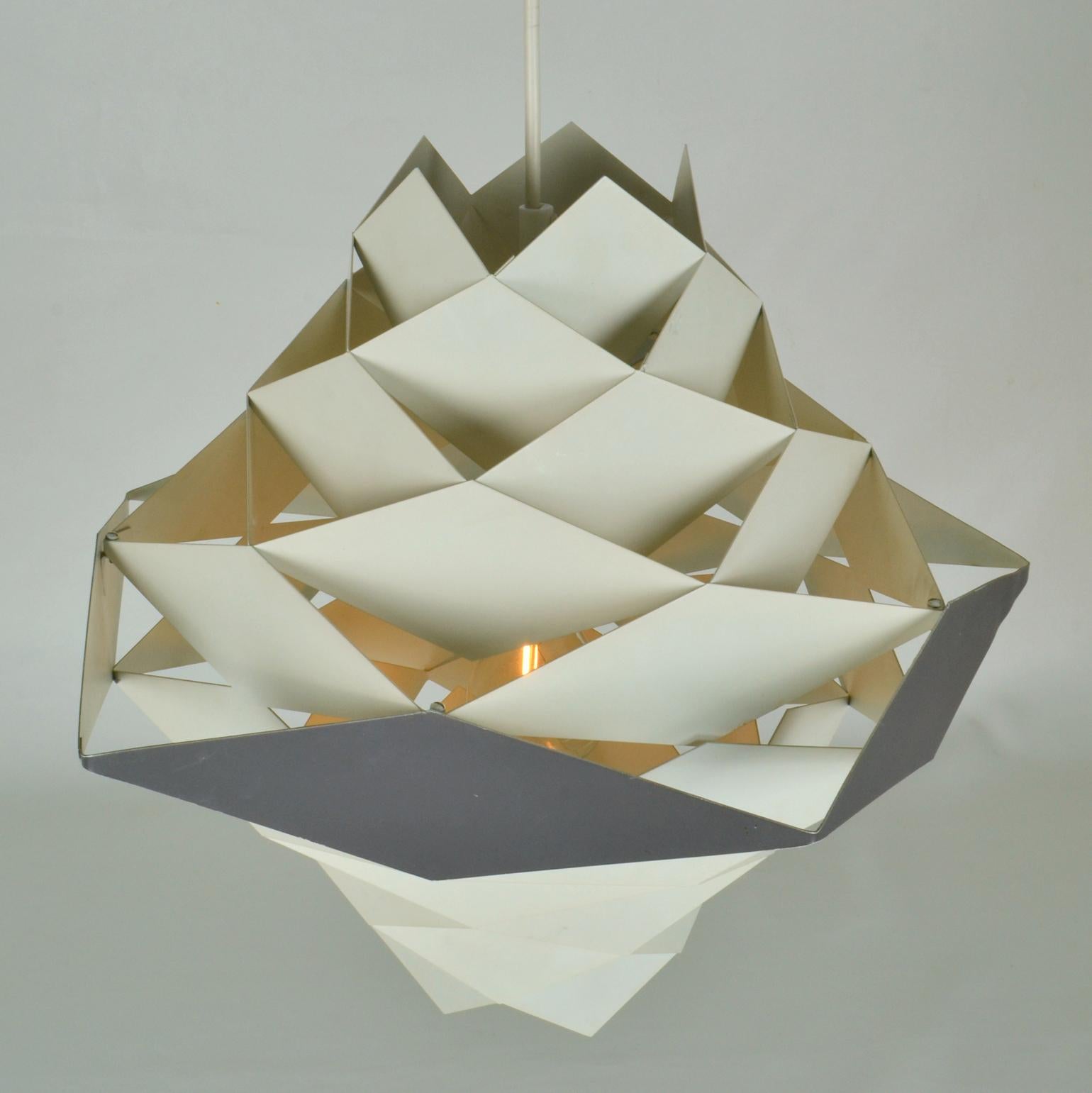 Danish Pendant Lamp 'Symfoni' by Preben Dahl, Denmark, 1960s For Sale