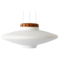 Pendant Lamp Ufo by Uno & Östen Kristiansson, 1950s for Luxus Vittsjö, Sweden