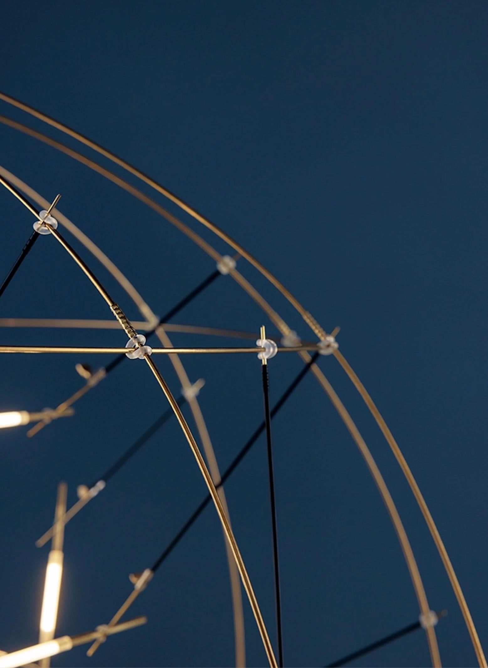 ¡Lámpara colgante con yunque / Lámpara de pie LED Catellani & Smith Pòta! 85 cm - 33.5 in en venta 1