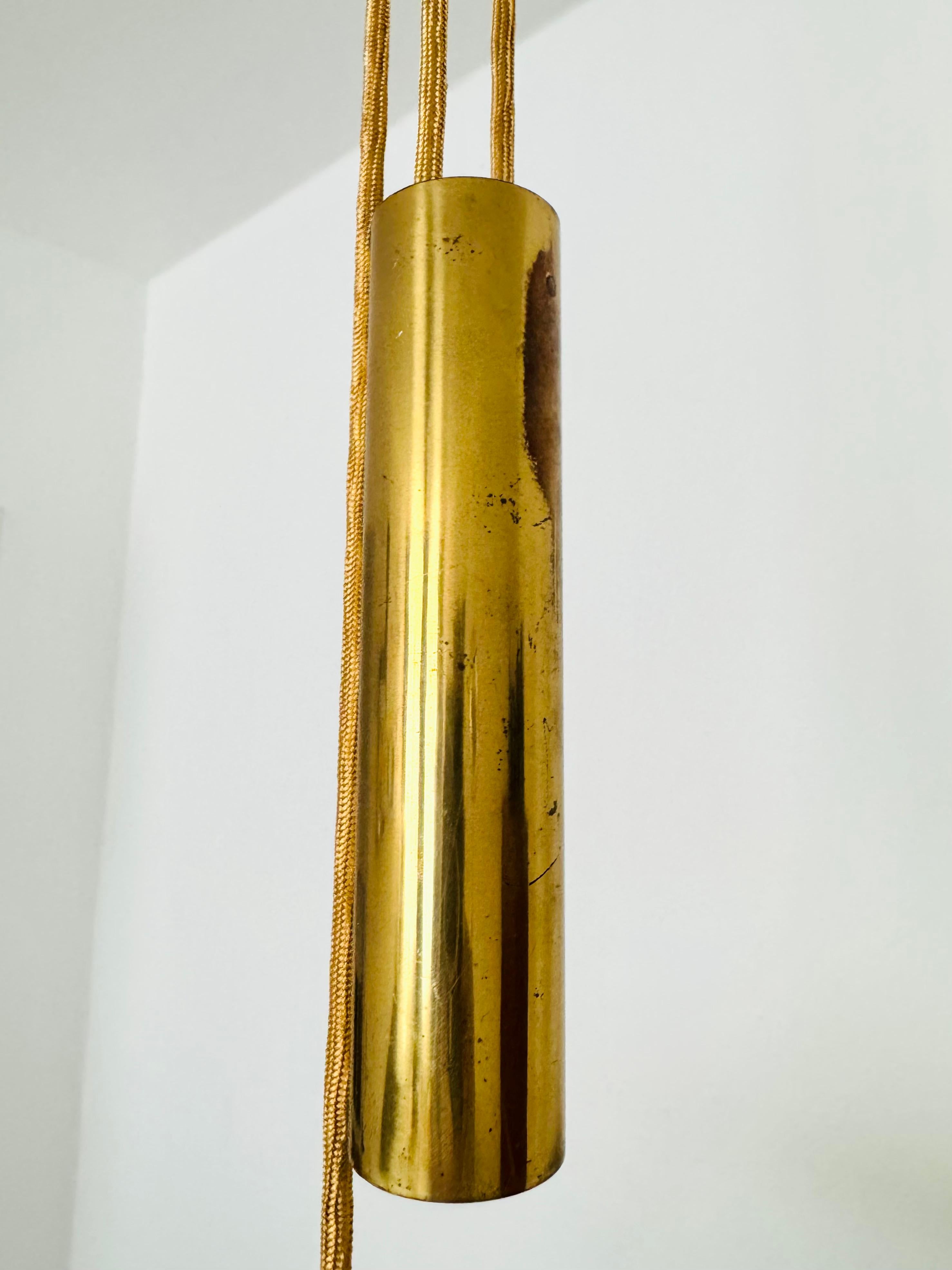 Lámpara colgante con contrapeso de Vereinigte Werkstätten München en venta 13