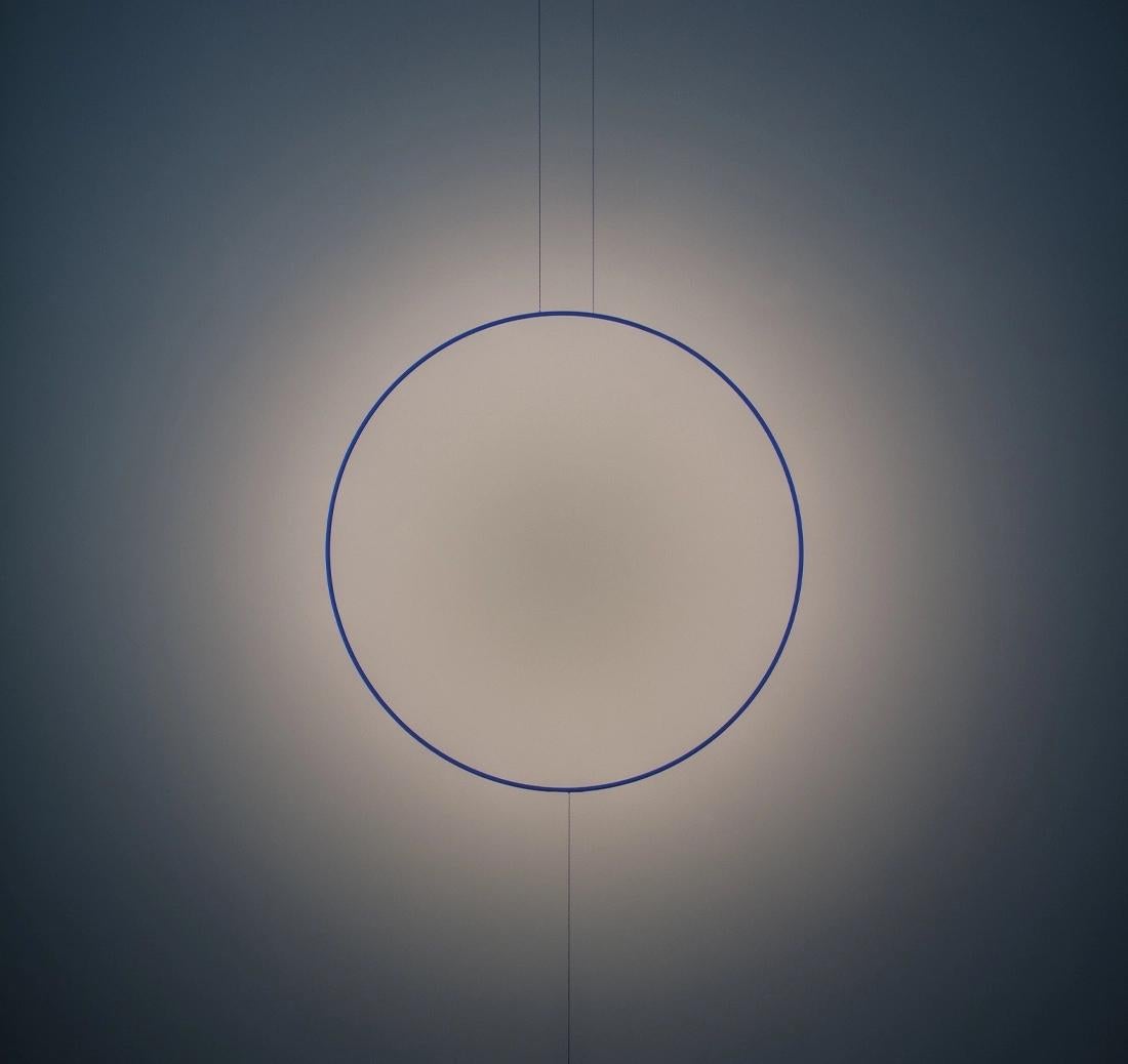 Italiano Lampada a sospensione con attacco a terra Smith & Smith Sorry Giotto Ø120cm 47,24