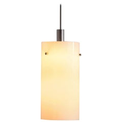 Pendant Lamp with White Glass Shade 180cm/70 in. Length