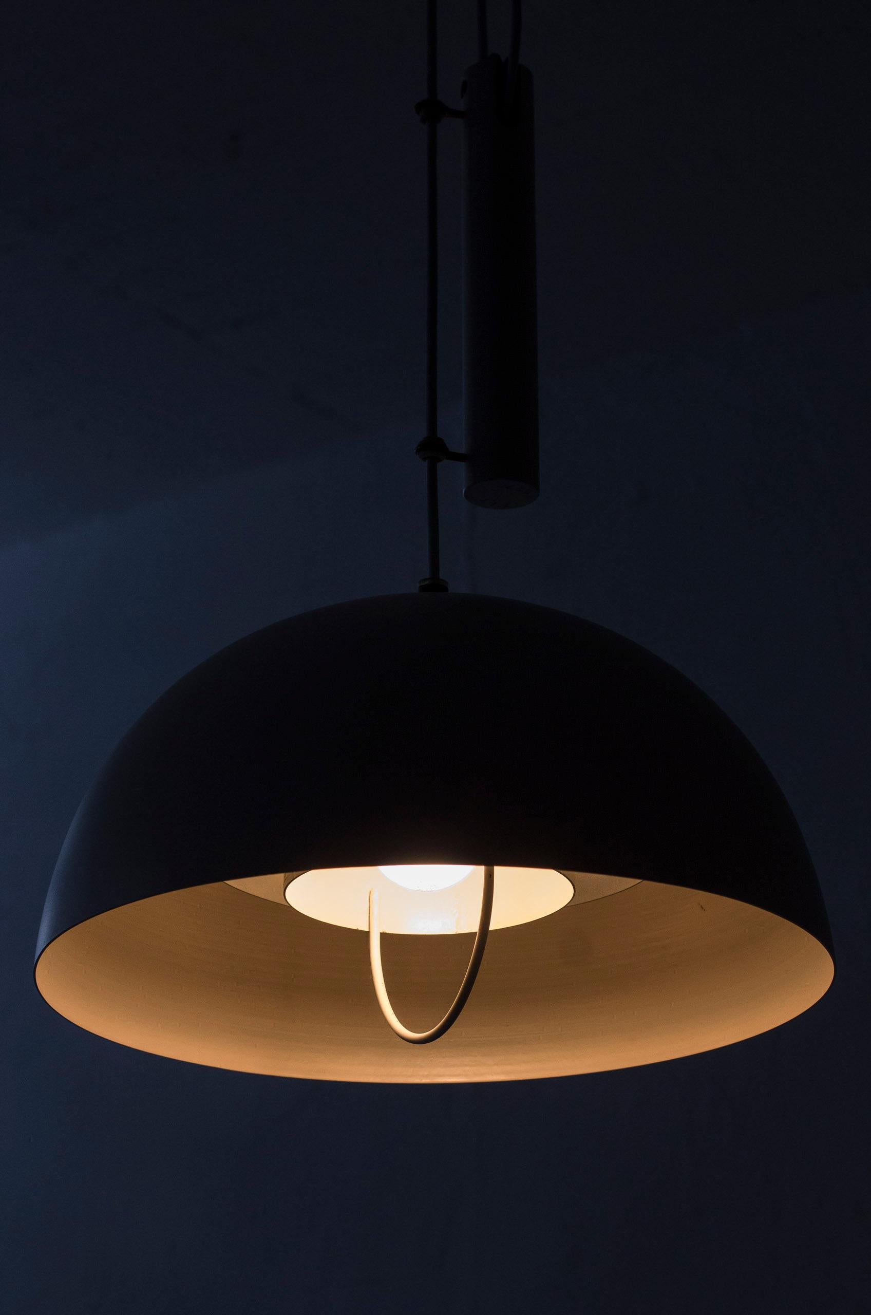 Pendant Lamps Attributed to Hans-Agne Jakobsson, Karlskron Lampfabrik, 1950s For Sale 3