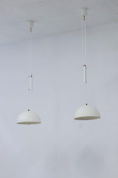 Pendant Lamps Attributed to Hans-Agne Jakobsson, Karlskron Lampfabrik, 1950s