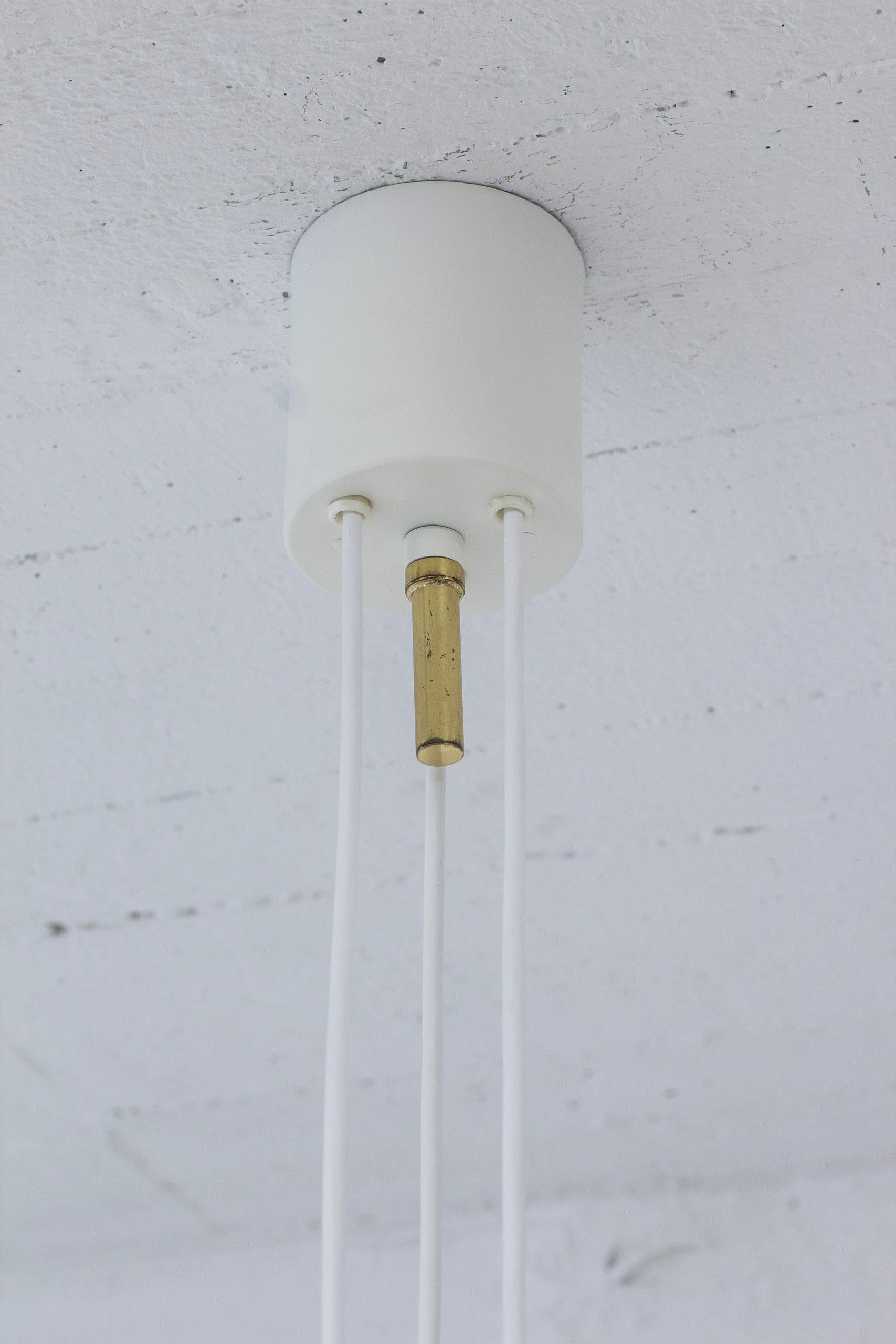 Scandinavian Modern Pendant Lamps Attributed to Hans-Agne Jakobsson, Karlskron Lampfabrik, 1950s For Sale