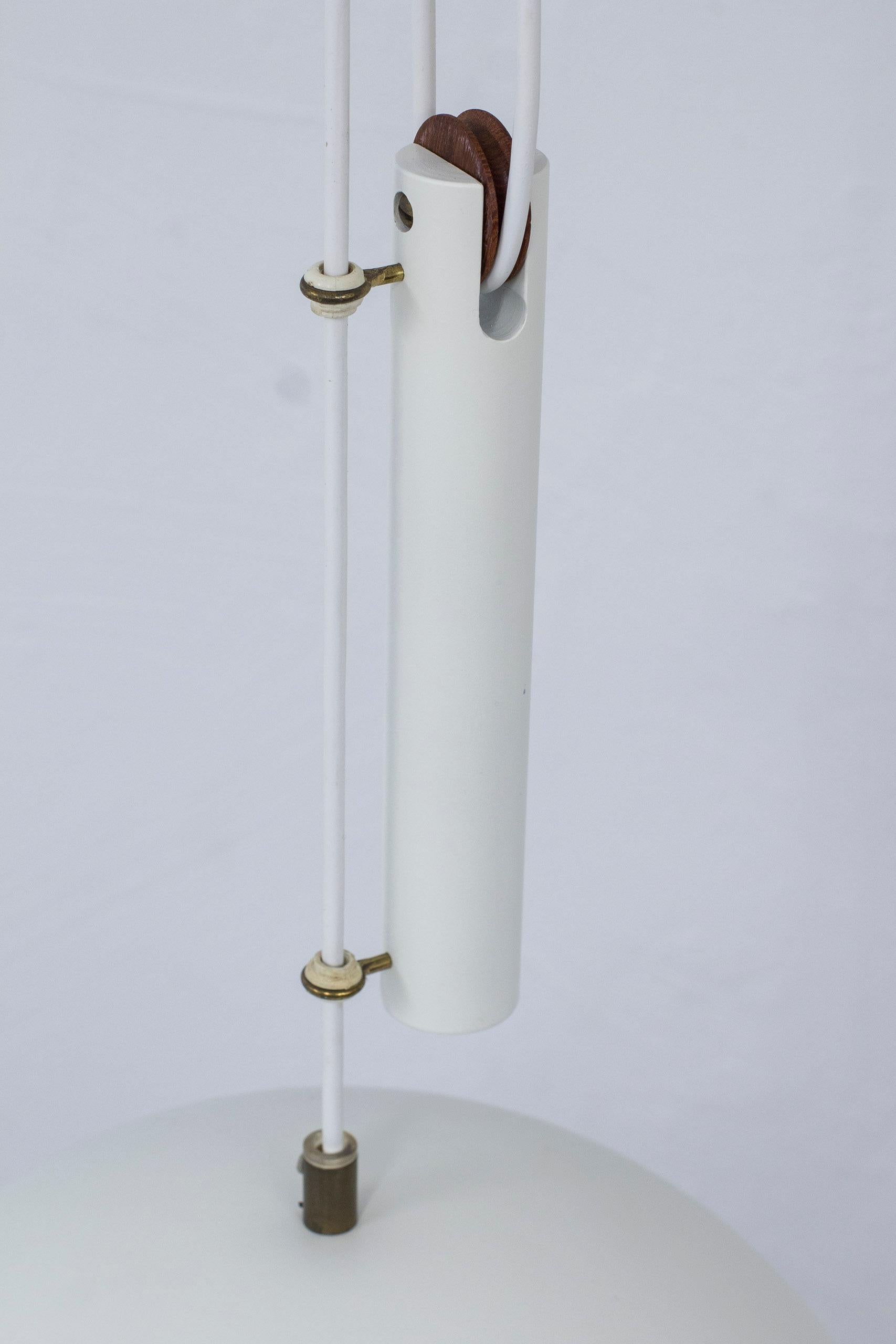 Swedish Pendant Lamps Attributed to Hans-Agne Jakobsson, Karlskron Lampfabrik, 1950s For Sale