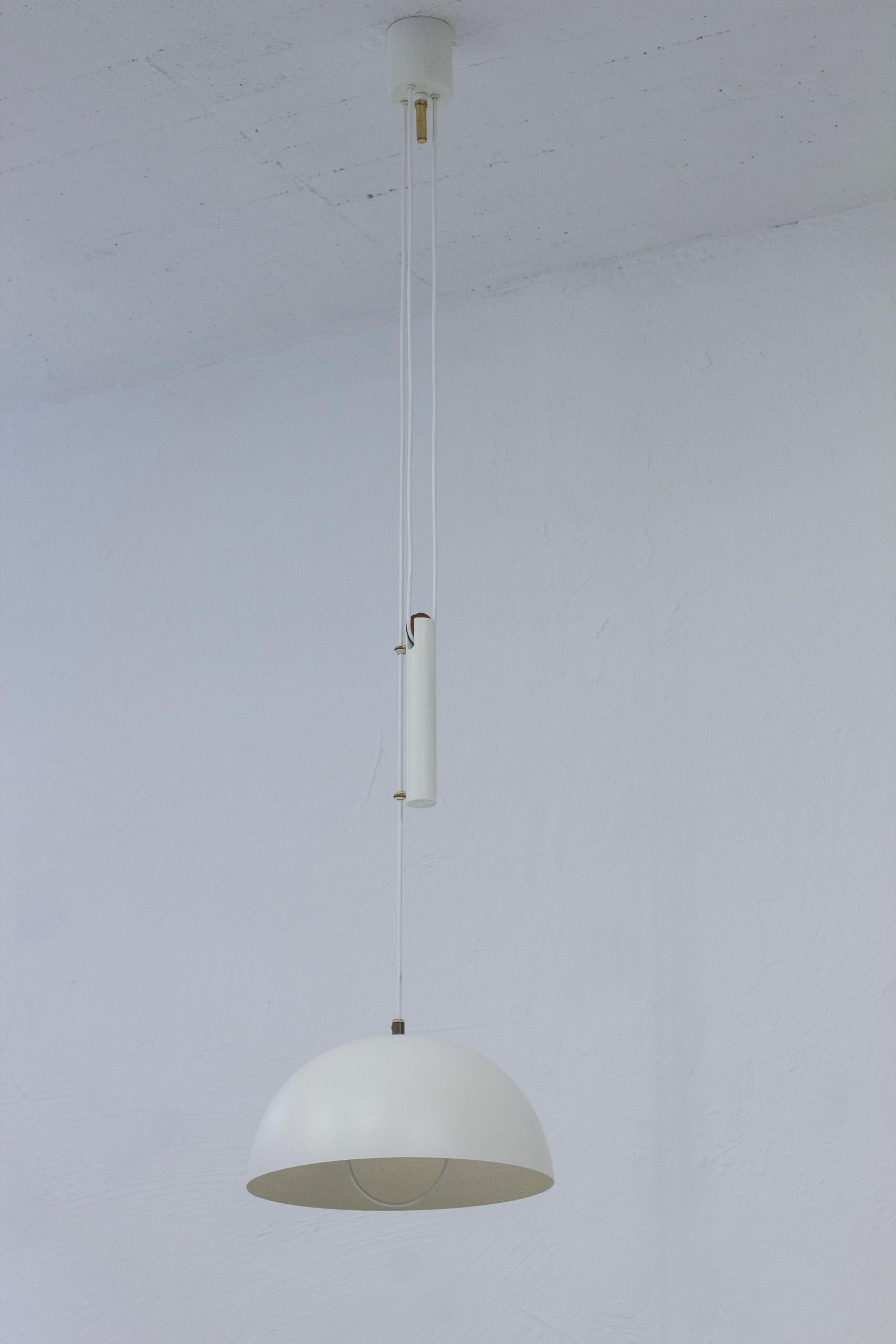 Mid-20th Century Pendant Lamps Attributed to Hans-Agne Jakobsson, Karlskron Lampfabrik, 1950s For Sale