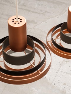 Pendant Lamps Model 'Zop' by Heikki Turunen for Orno, 1970s