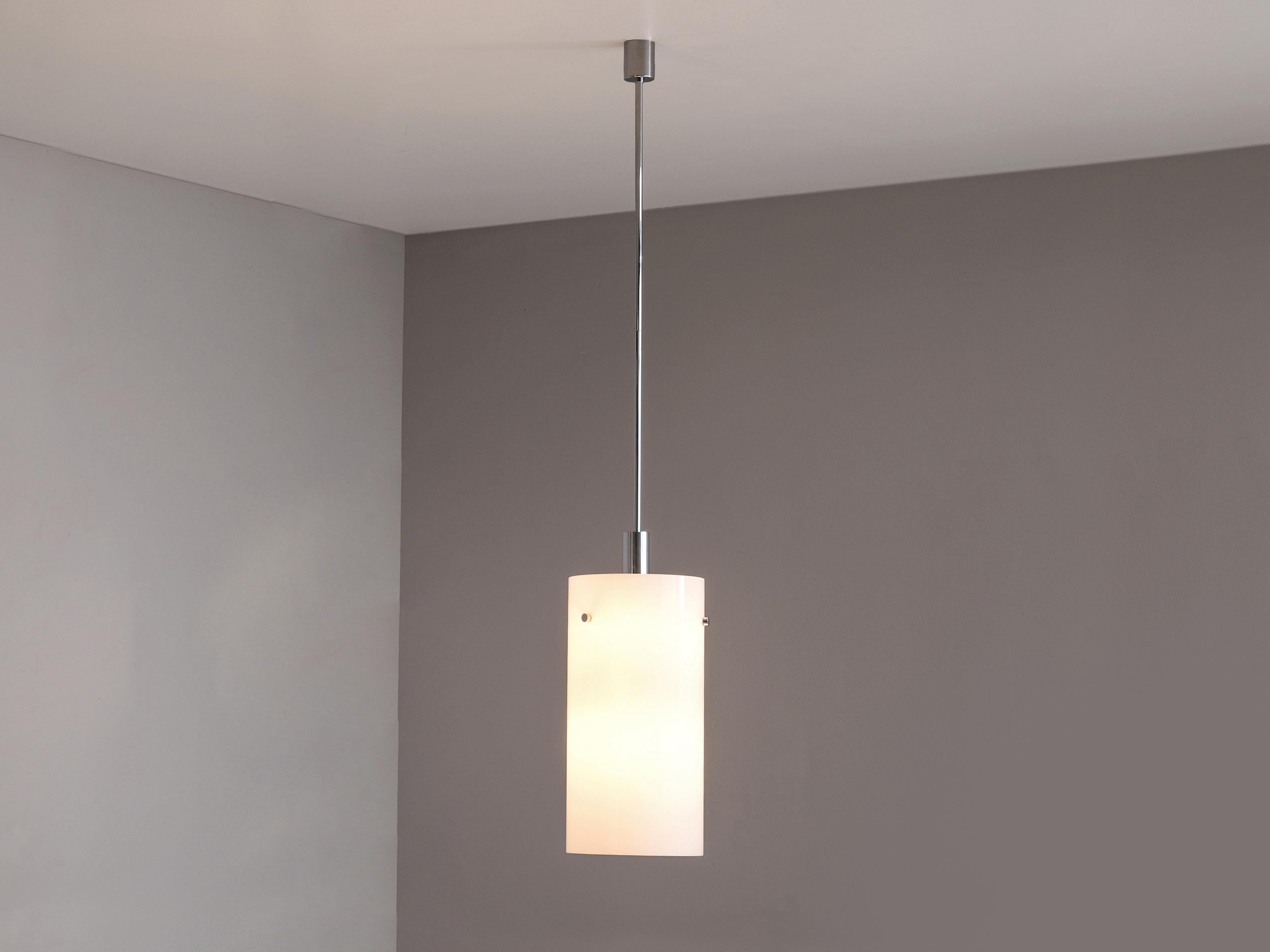 white glass pendant light shade