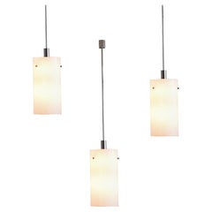 Retro Pendant Lamps with White Glass Shade 