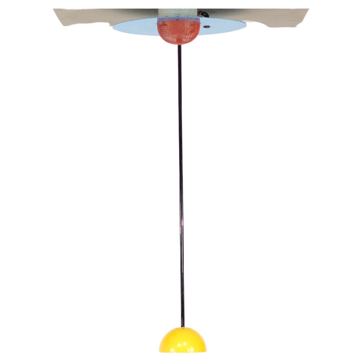 Pendant light Alesia by Carlo Forcolini for Artemide - 1980s For Sale