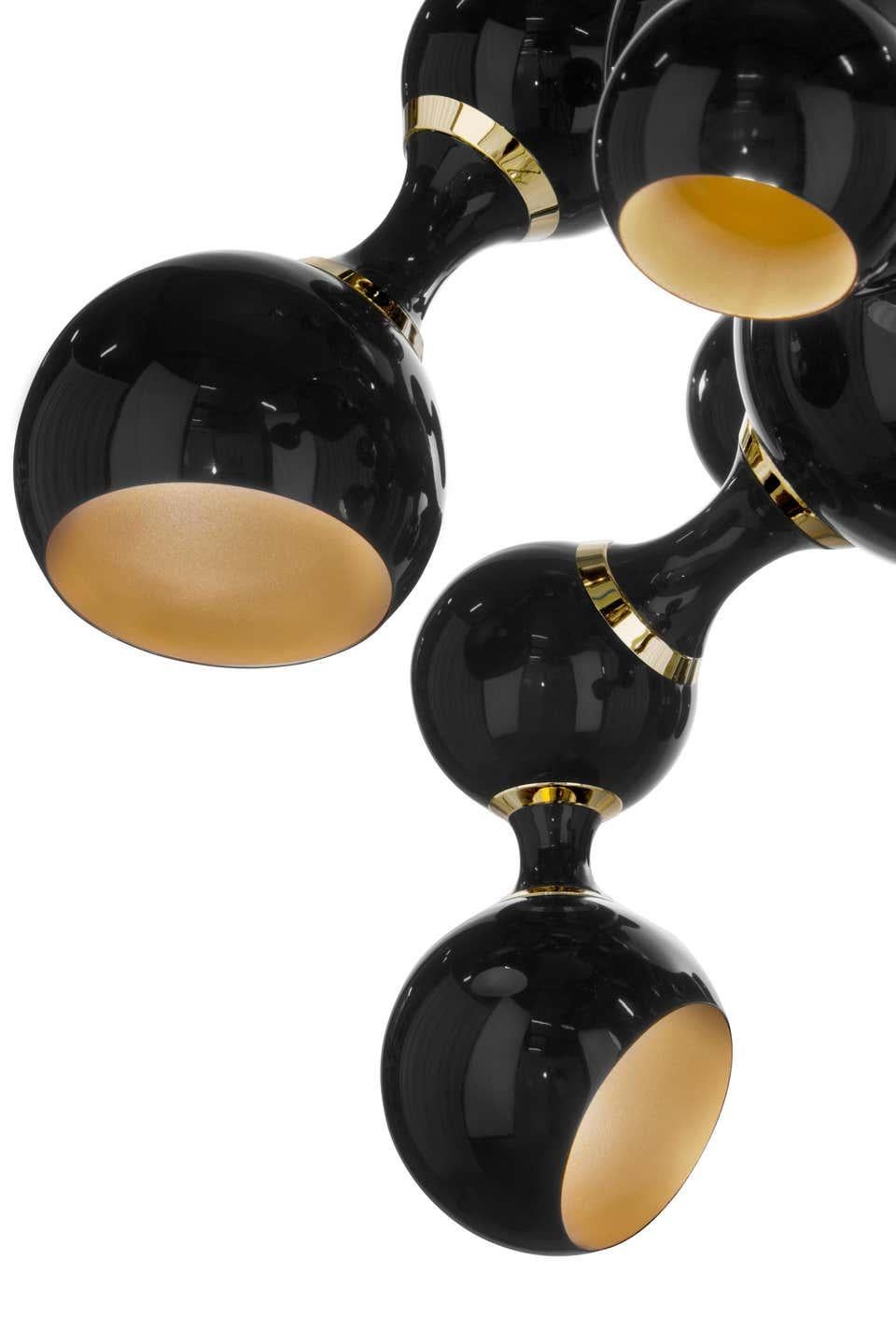 Mid-Century Modern Pendant Light Atom For Sale