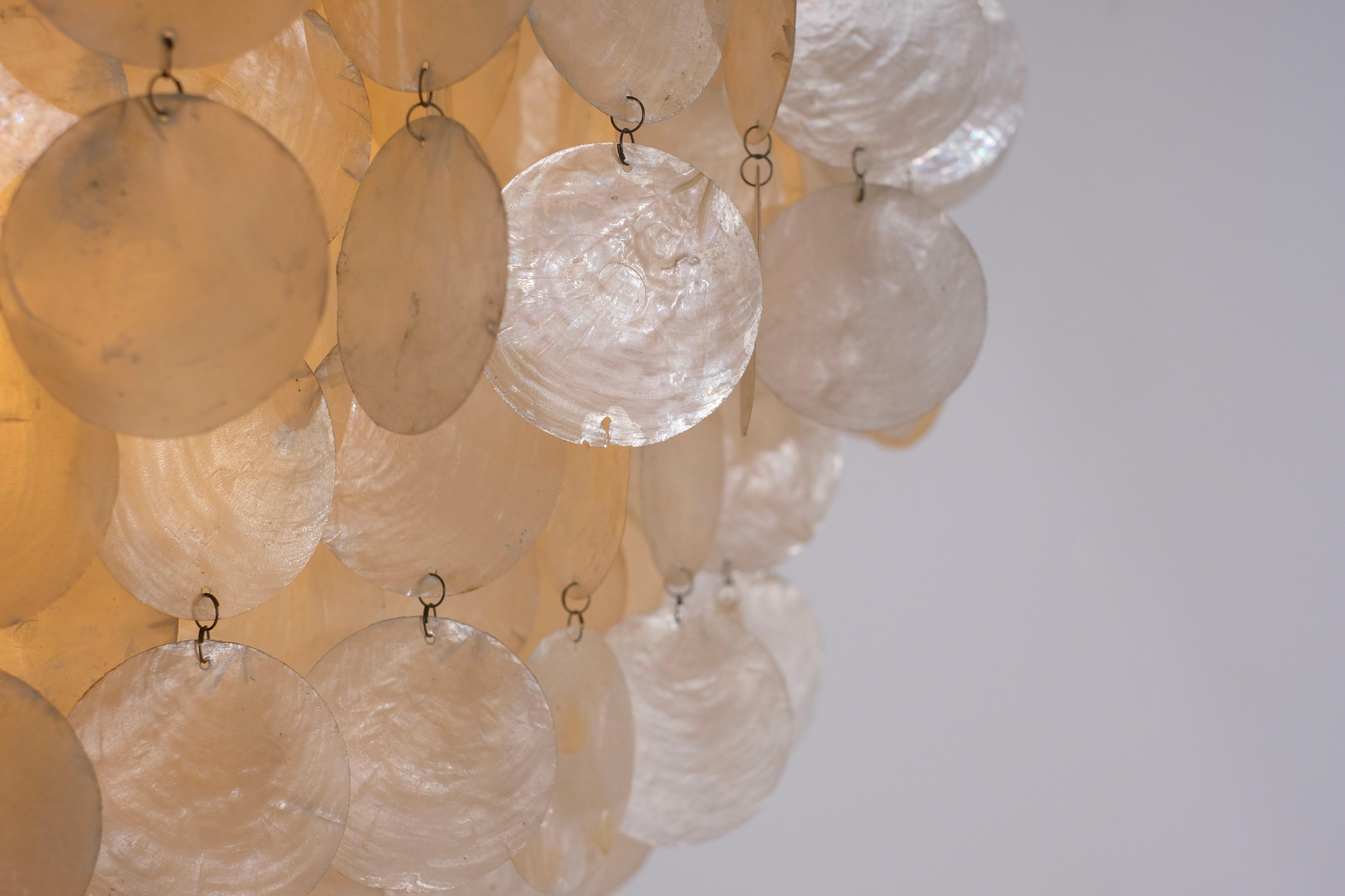    Pendant Light attributed by Verner Panton, 1960's. For Sale 3