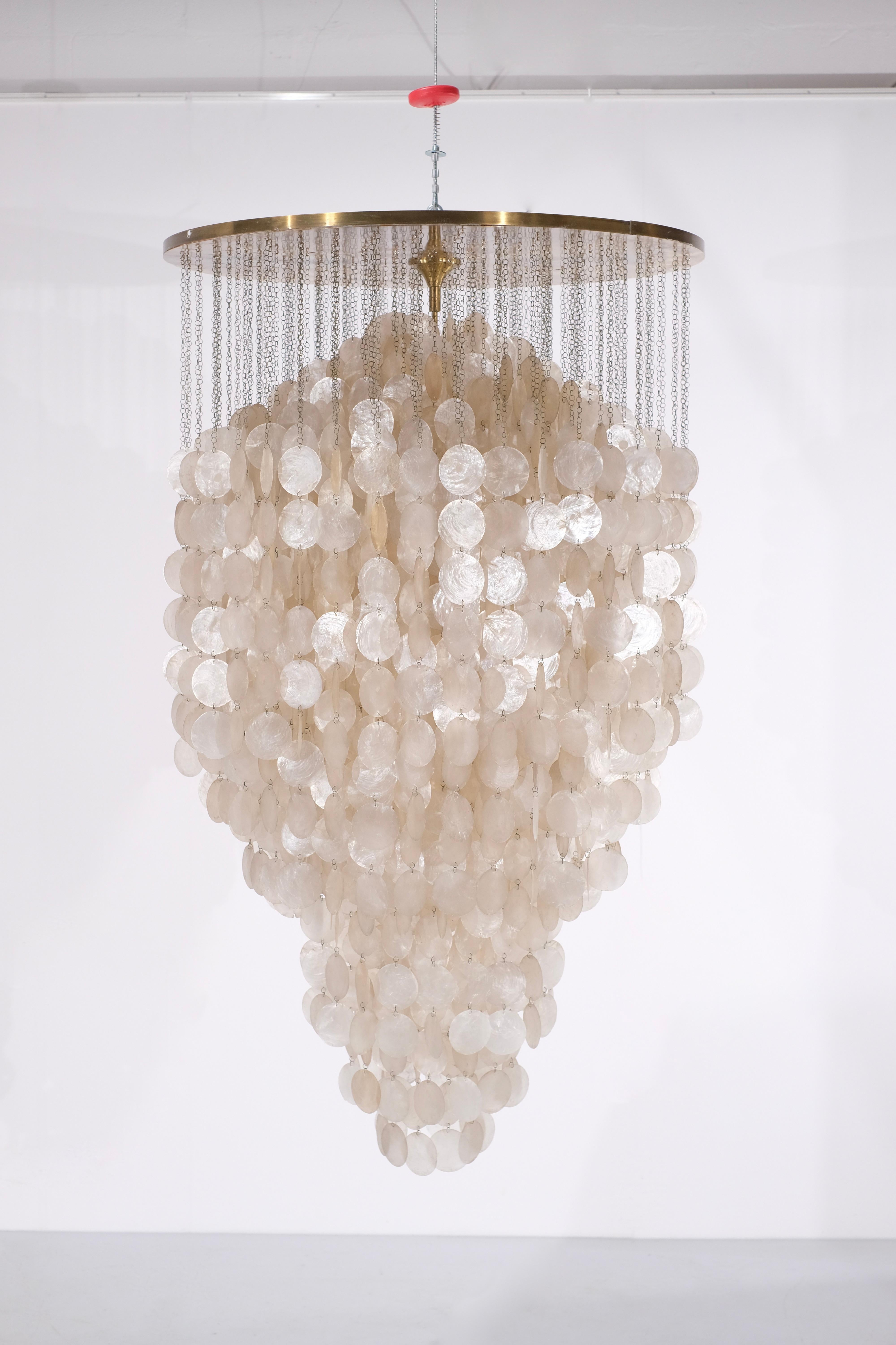 Mid-20th Century    Pendant Light attributed by Verner Panton, 1960's. For Sale