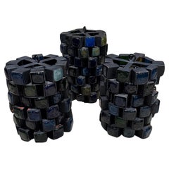 Pendelleuchte Brutalist Handgefertigt Mexiko Felipe Delfinger Feders Mid Century