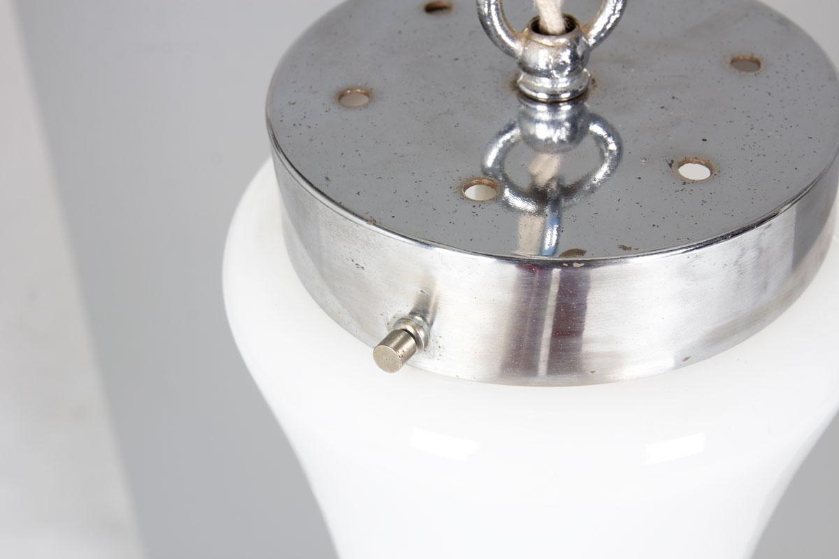 Glass Pendant light by Carlo Nason edition Mazzega, 1970s For Sale