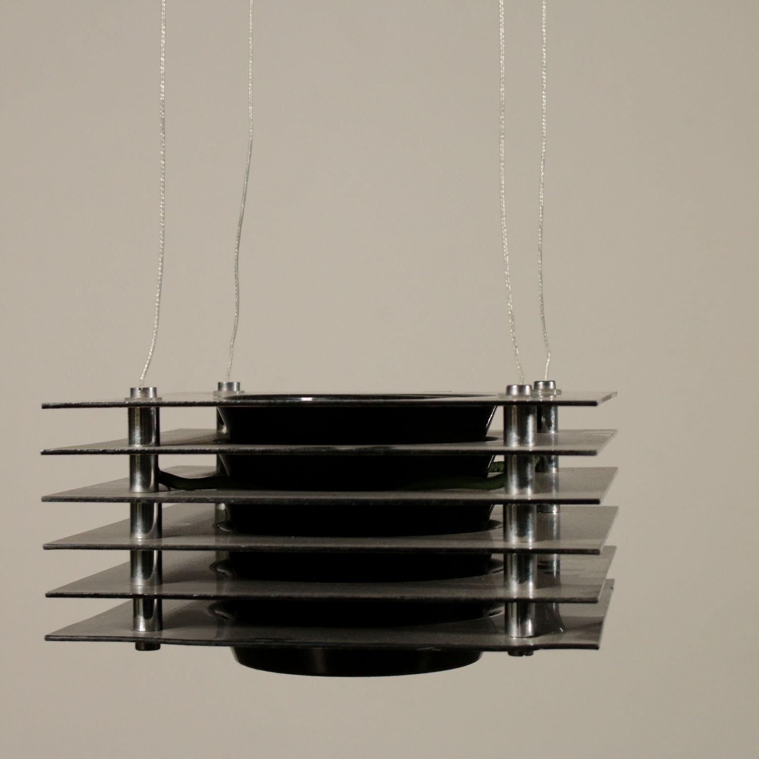 Italian Pendant Light by Ettore Sottsass for Skipper Vintage Italy, 1970s-1980s