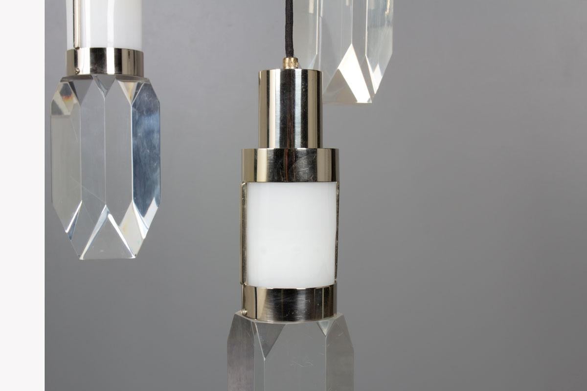 Lampada a sospensione di Gaetano Missaglia 1970 in vendita 1